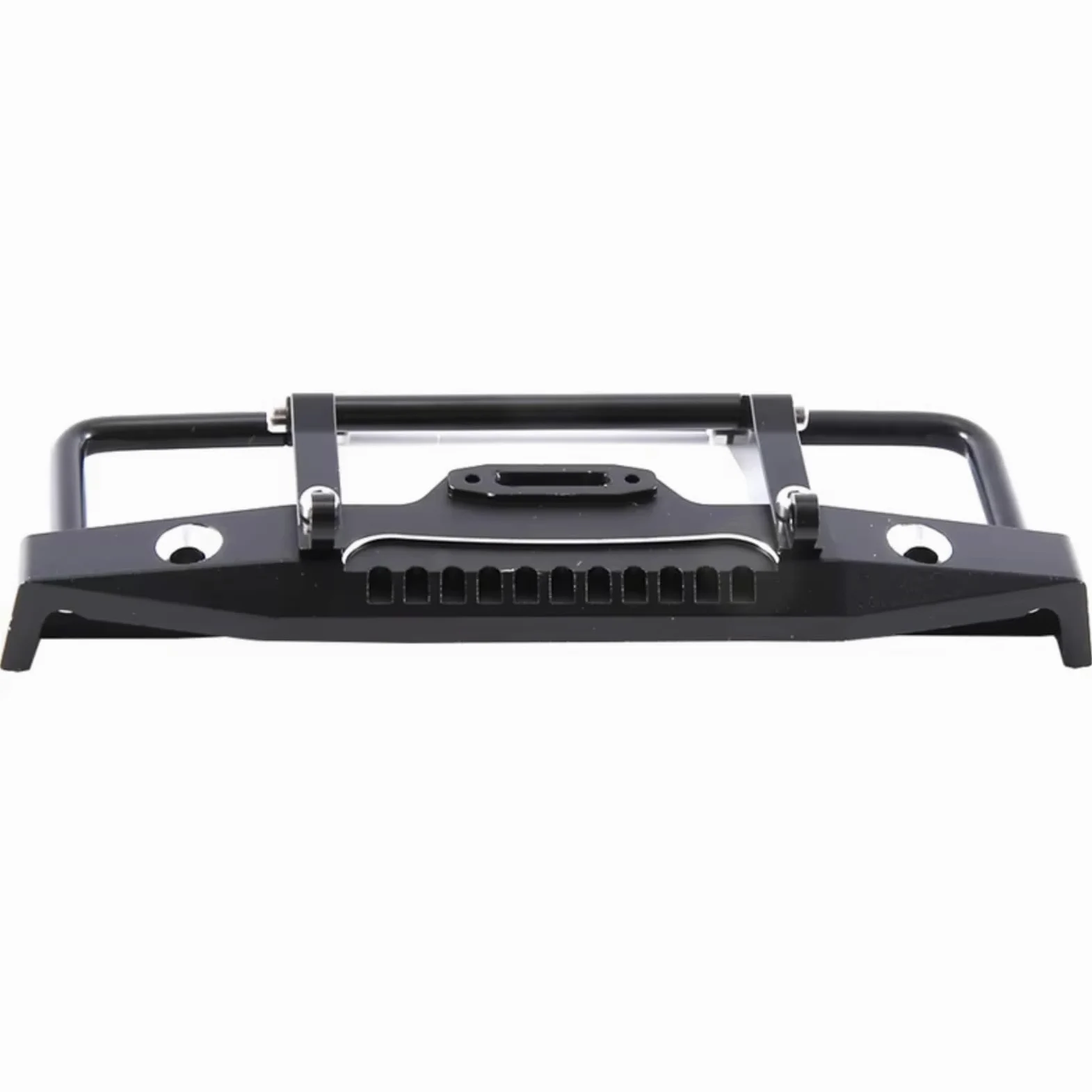 Parti per Auto RC per Traxxas per TRX4M 1/18 RC Crawler Car Upgrade Parts Paraurti Anteriore Metallo con Gancio di Traino