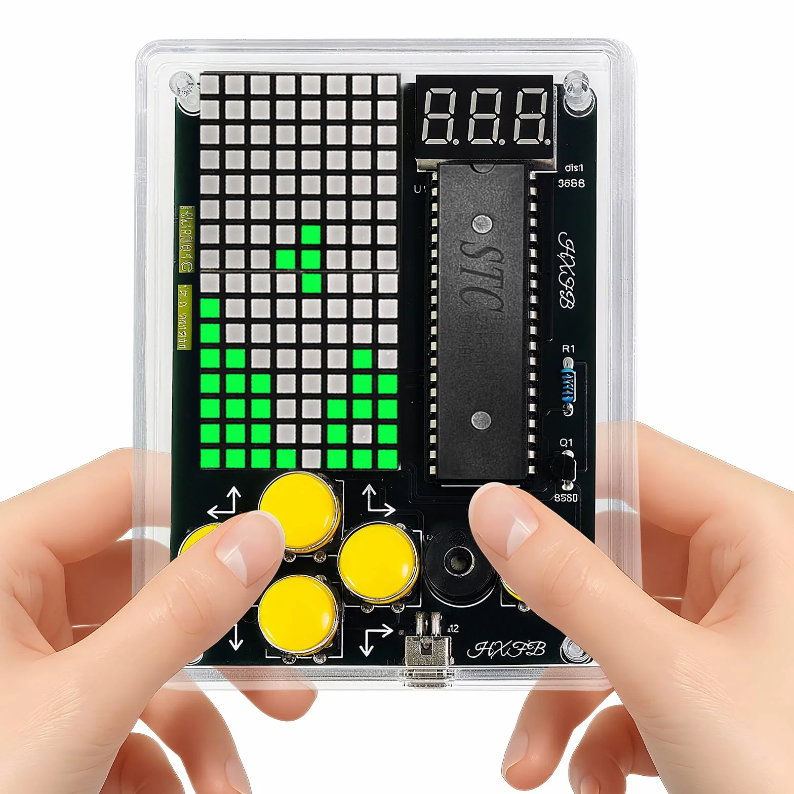 FAELNK Kit di Saldatura per Console di Gioco DIY Kit di Saldatura per Console di Gioco 7 in 1 Portatile DIY per Studenti Apprendimento e Uso Quotidiano