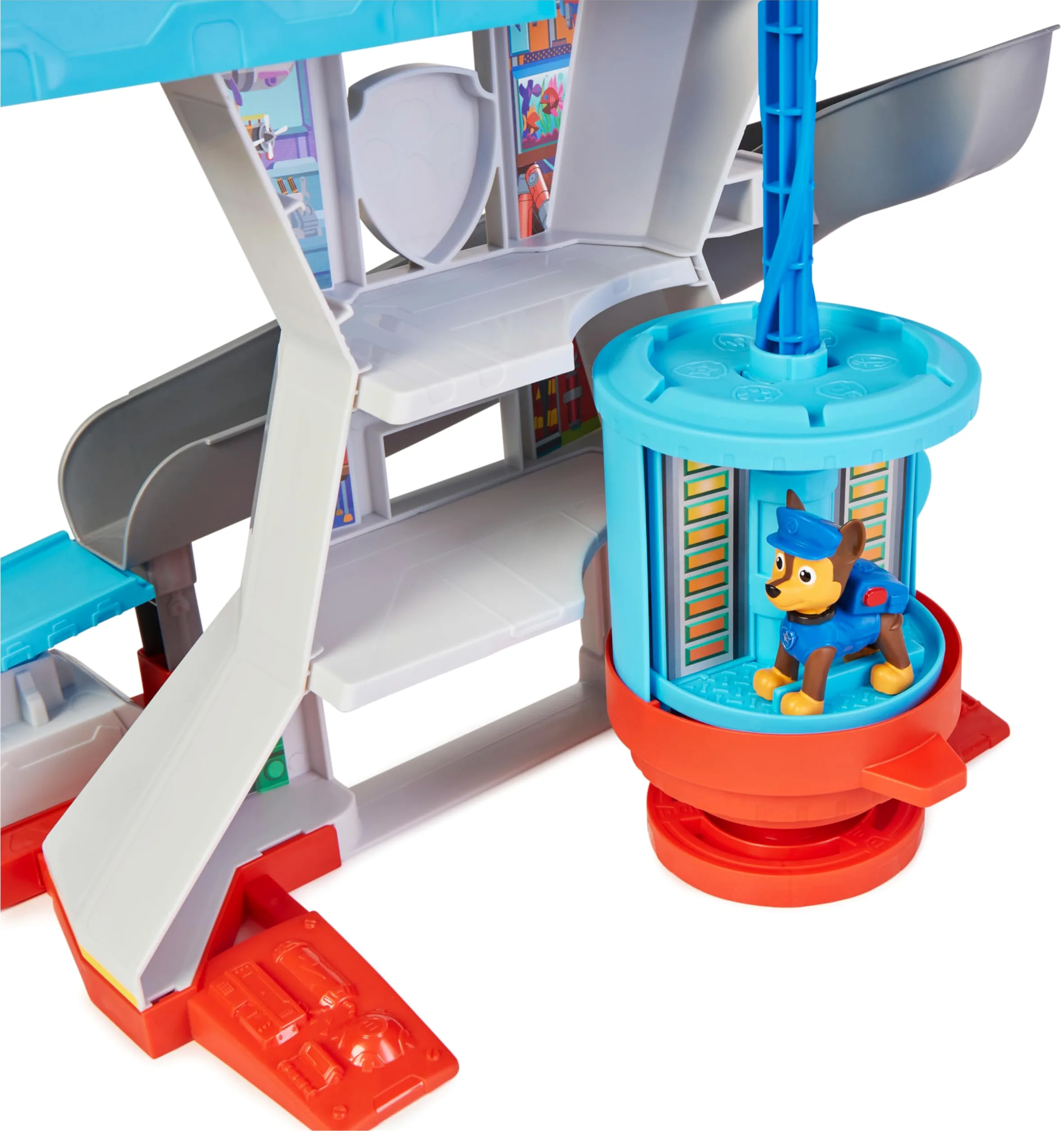Paw Patrol, Quartier Generale, Set di Gioco Torre di Controllo, 3+ Anni