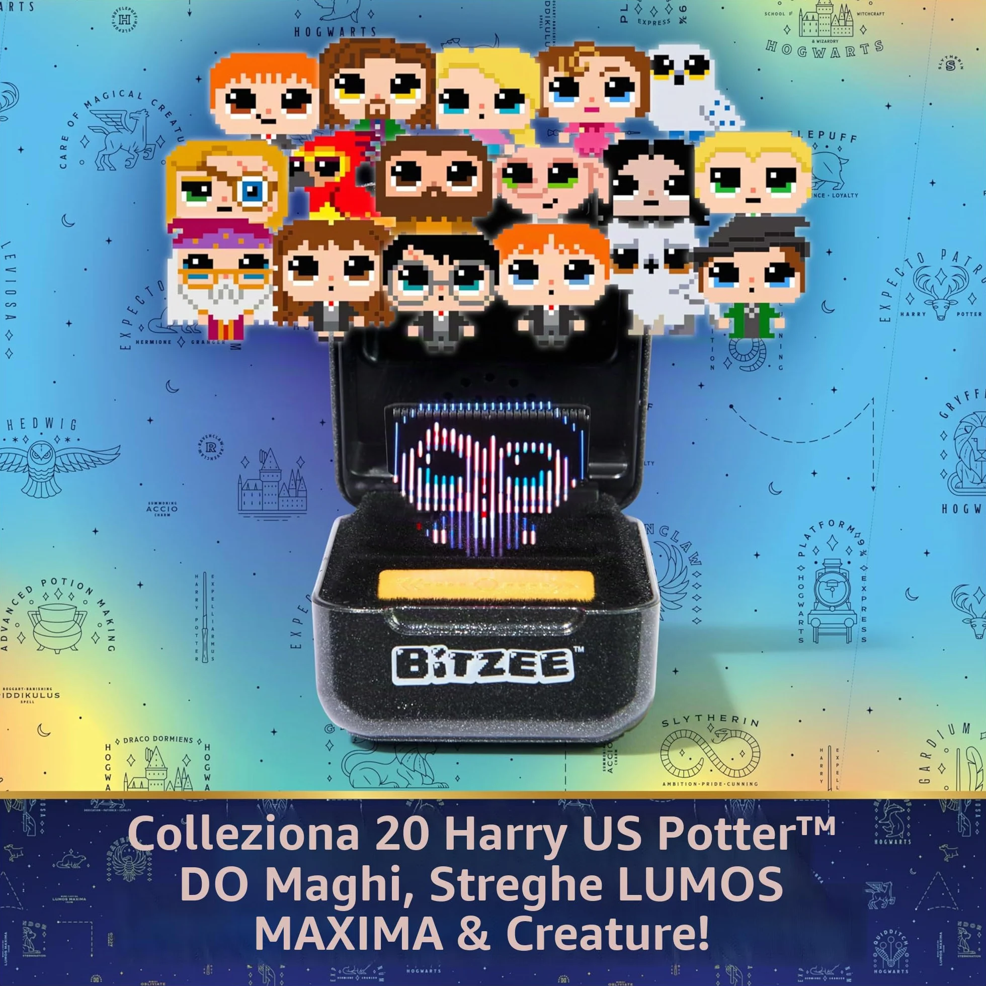 Bitzee Harry Potter Amico Digitale Interattivo 20 Maghi Personaggi Giocattolo 5+ Anni