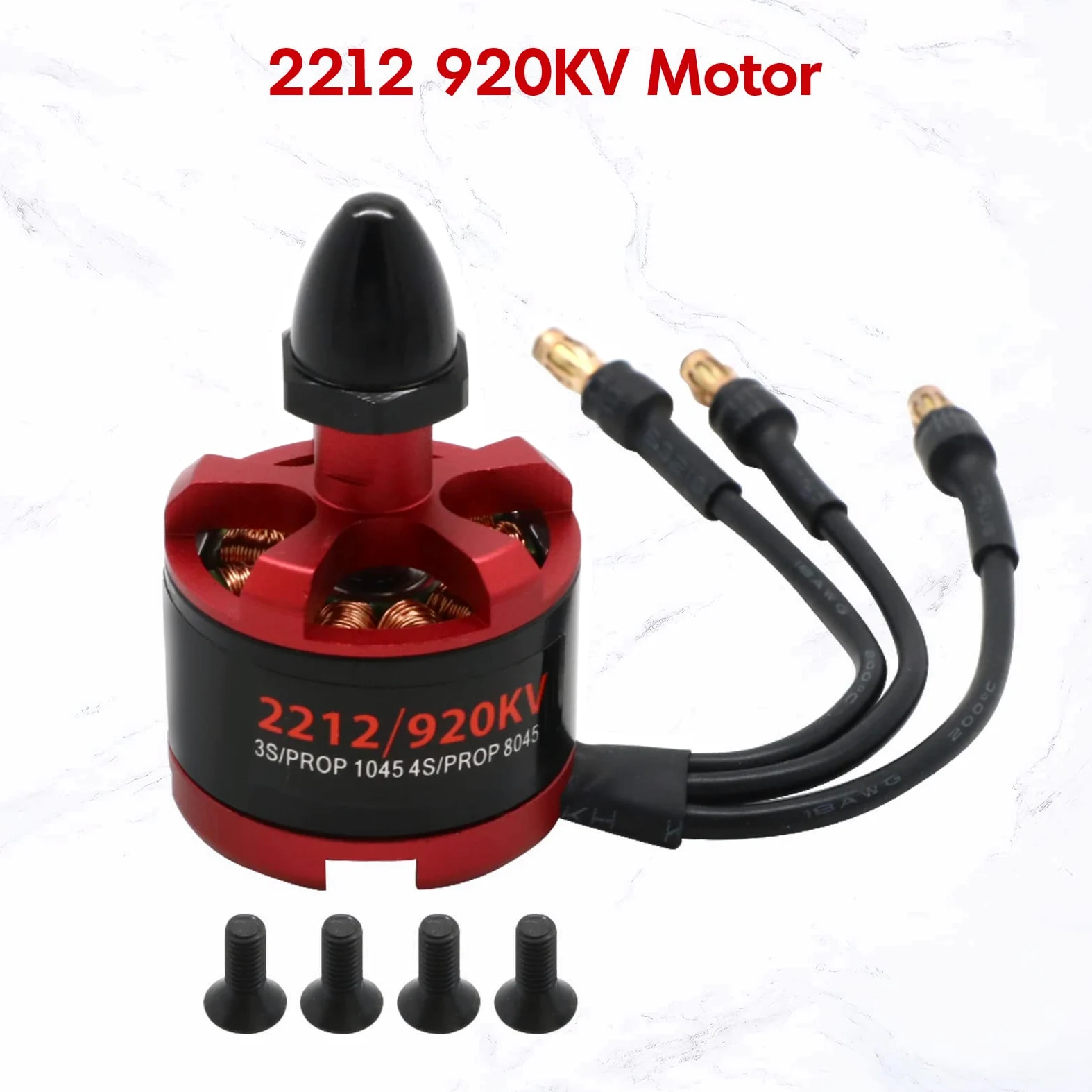 Kit motore brushless con connettore da 3,5 mm 2212 920KV CW 30A Brushless ESC elica per F450 F550 S550 F550 elicottero Quadcopter