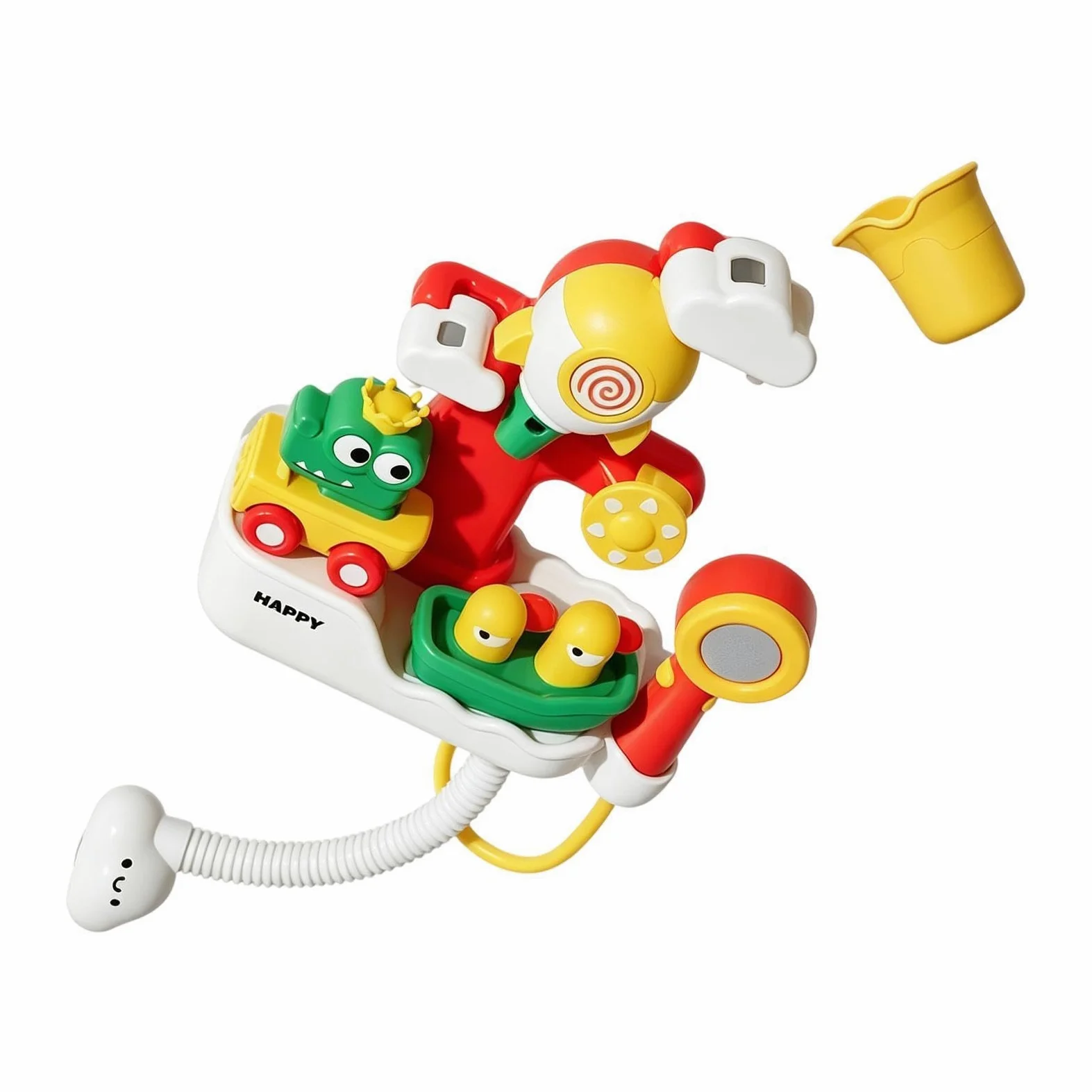 Giocattoli Da Bagno Giochi d'Acqua con Funzionamento Elettrico | Soffione Doccia Divertente Da Vasca Per Bambini E Bambine, Sotto La Doccia In Casa Durante I Viaggi All'Esterno In Bagno E