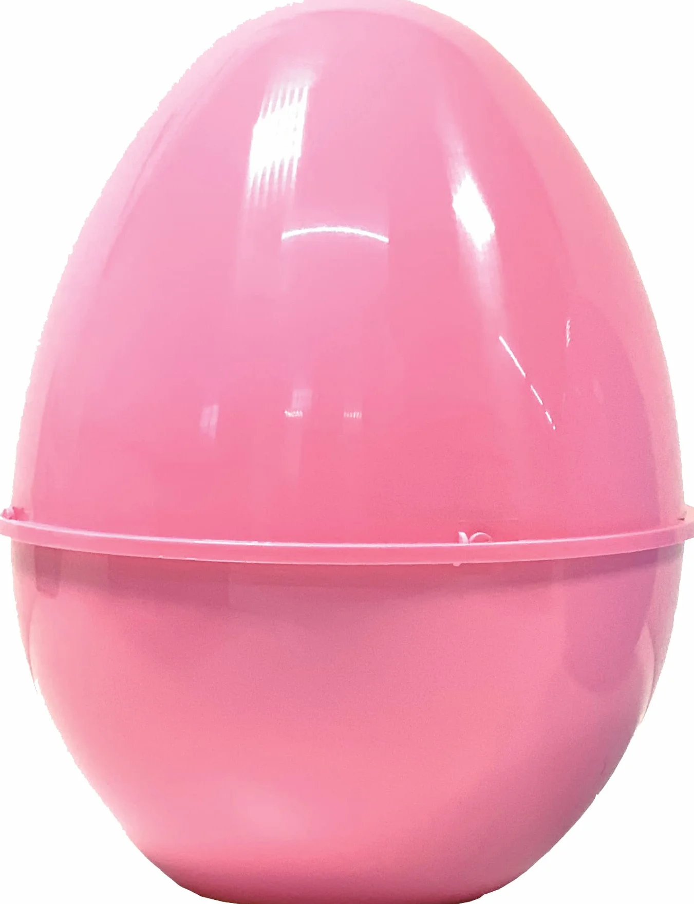 Clondo Uovo da Riempire, Guscio Pasqualone Vuoto, Plastica, 39 Centimetri (Rosa)