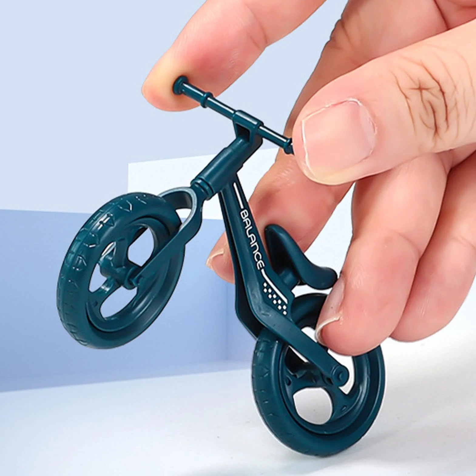 Giocattolo Da Ciclismo Con Le Dita - Minifigure Di Mountain Bike | Giocattolo Con Le Dita In Miniatura, Esercizi Di Destrezza, Giochi Da Tavolo, Sport Estremi E Attività Ricreative Domestiche
