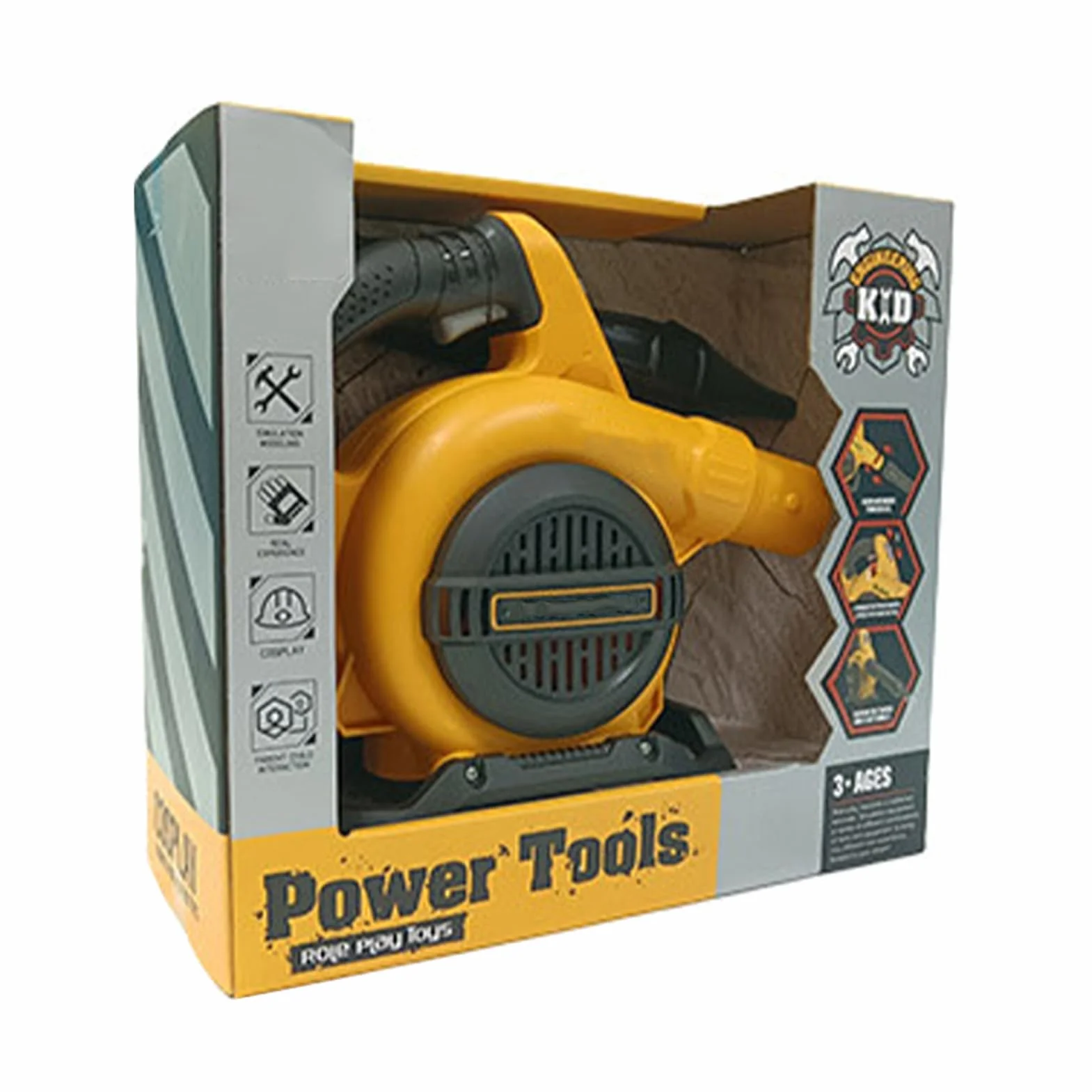 Soffiatore per Foglie per Bambini - Soffiatore per Foglie per Bambini, Giocattolo Funzionante | Strumento da Giardino a Batteria per Bambini, Set di Giardinaggio Realistico per Bambini in Età