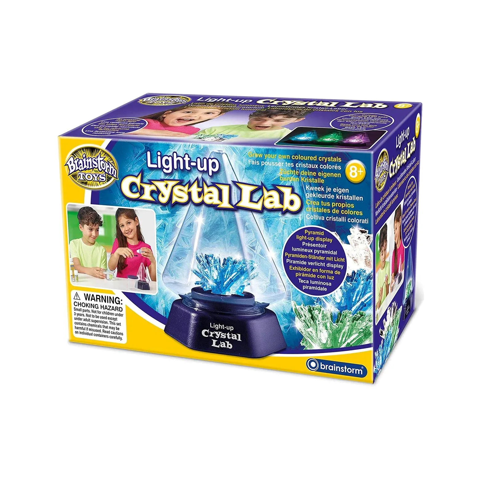 Light-up Crystal Lab - Kit per la coltivazione dei cristalli