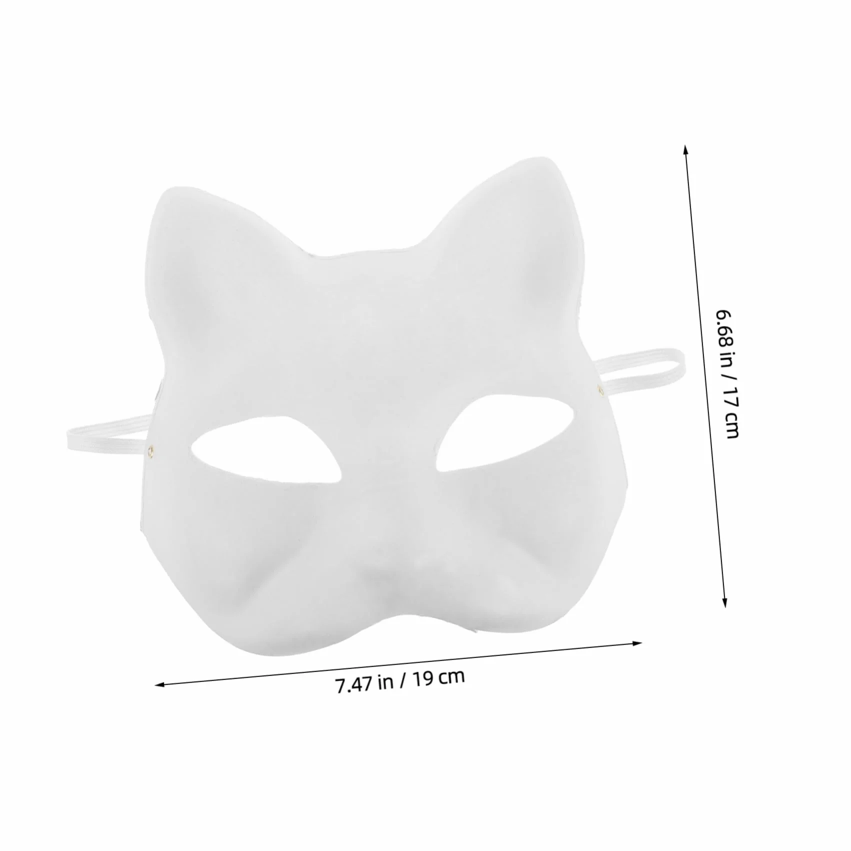 ibasenice Maschera Per Gatti - Maschera Semplice Morbida E Confortevole - Animale Per Bambini E Adulti