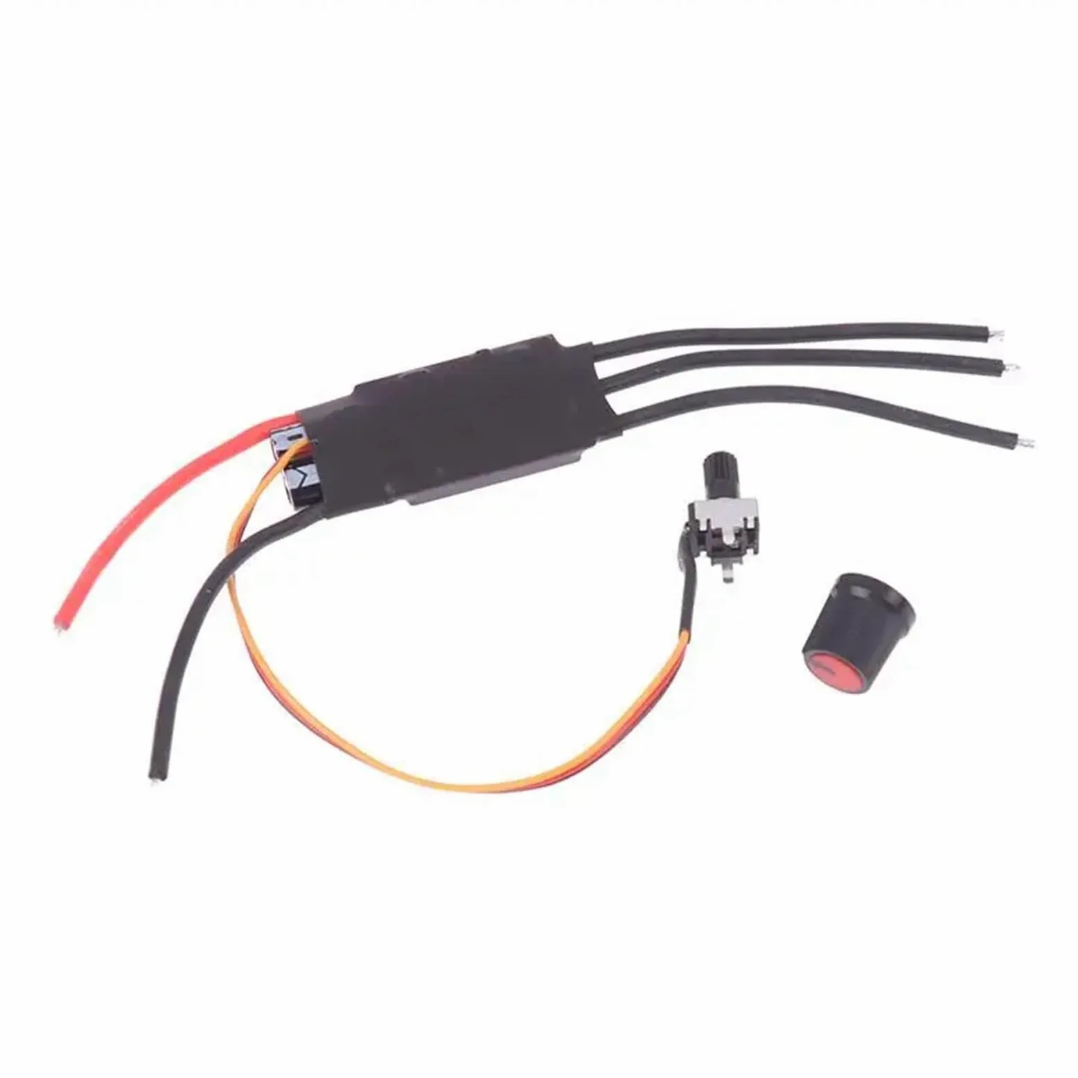Per BLDC Trifase Brushless Motor Driver Regolatore Velocità Con Potenziometro Modelli RC Aggiornamenti Parti Modello Accessorio Crawler Veicolo ESC RC