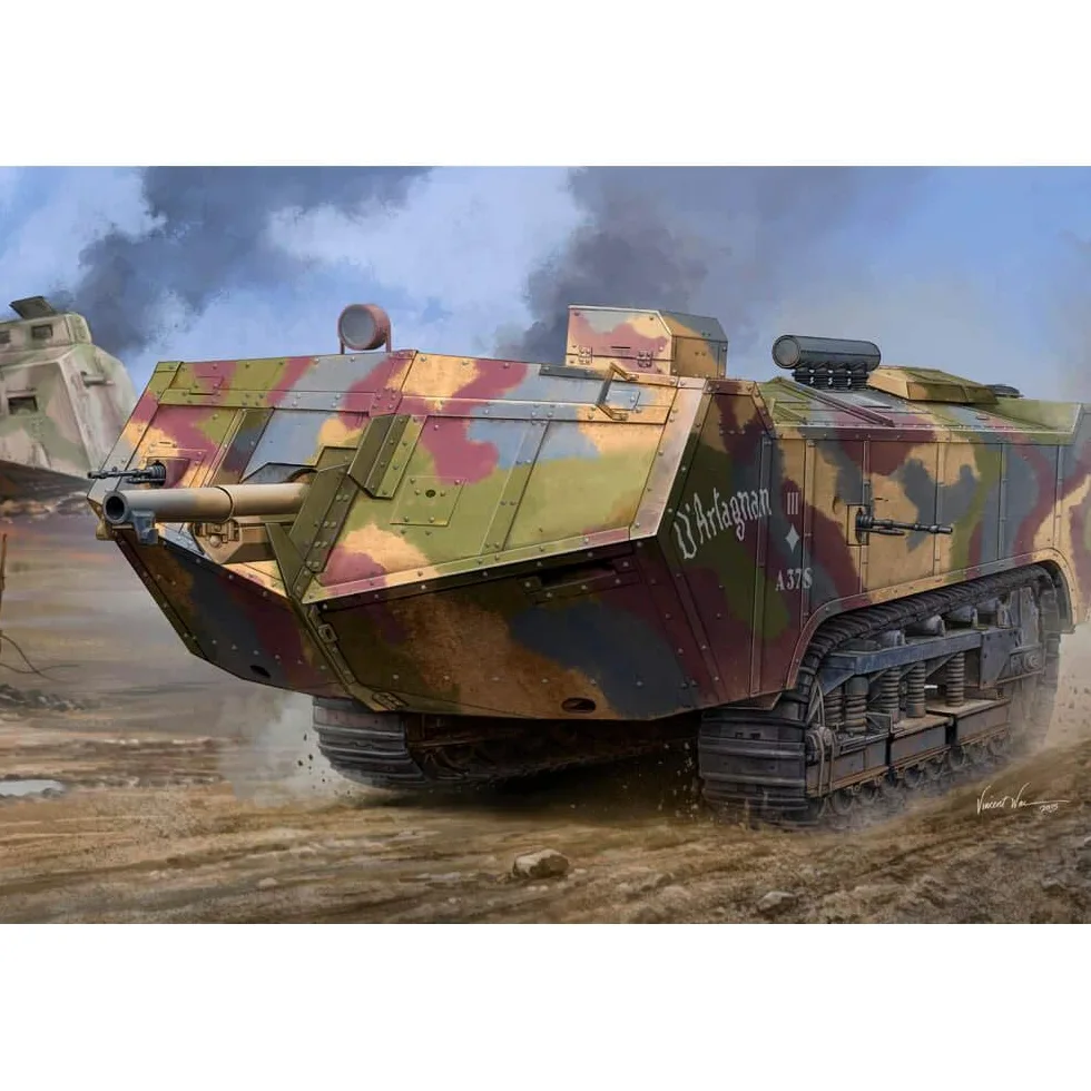 Hobby Boss 083860 - Kit di modellini in plastica, 1/72 WZ 10 Thunderbolt, Vari Giocattoli, Colore: Bianco