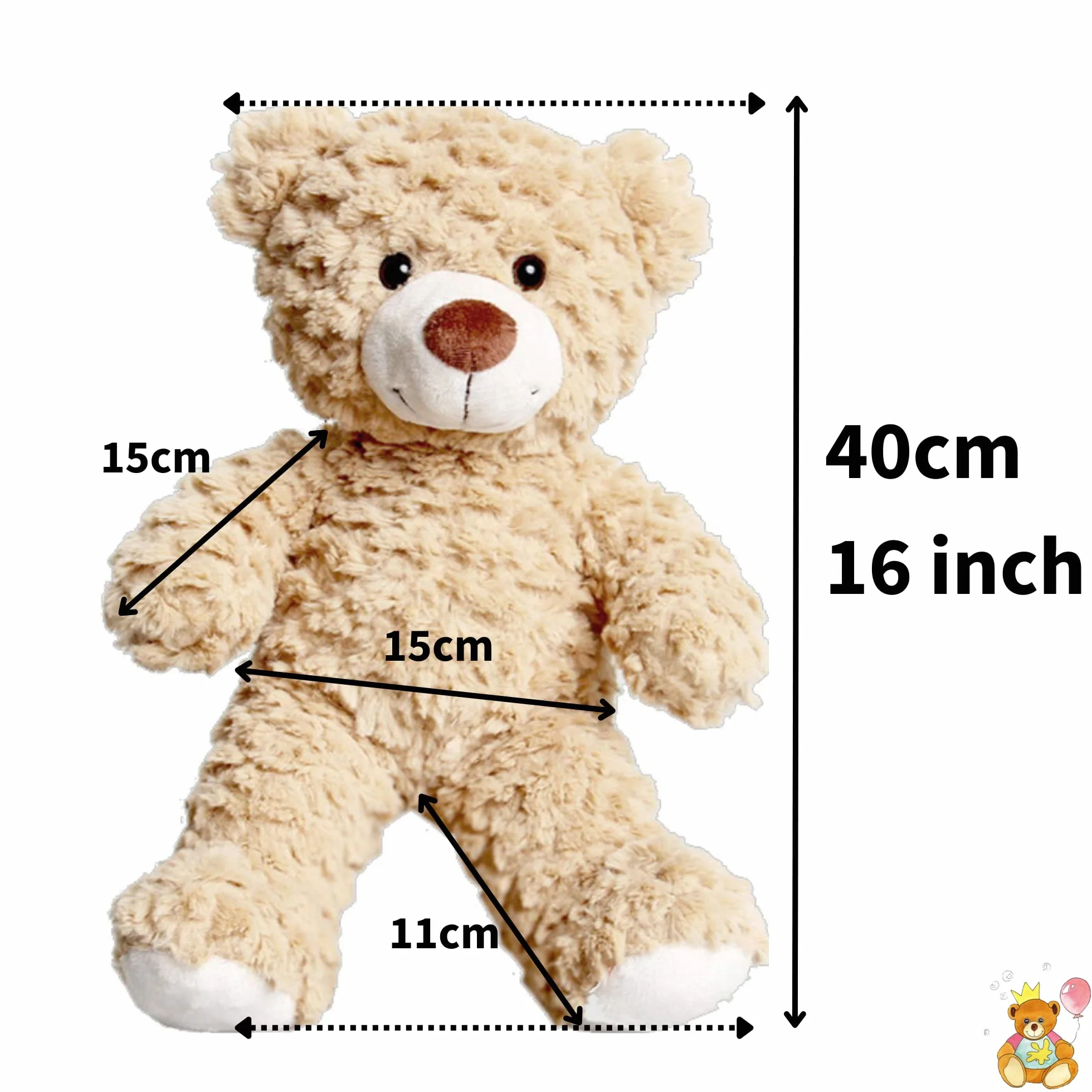Vestito da Contadino - 40cm - Vestitini per l’Orsacchiotto - Build a Bear