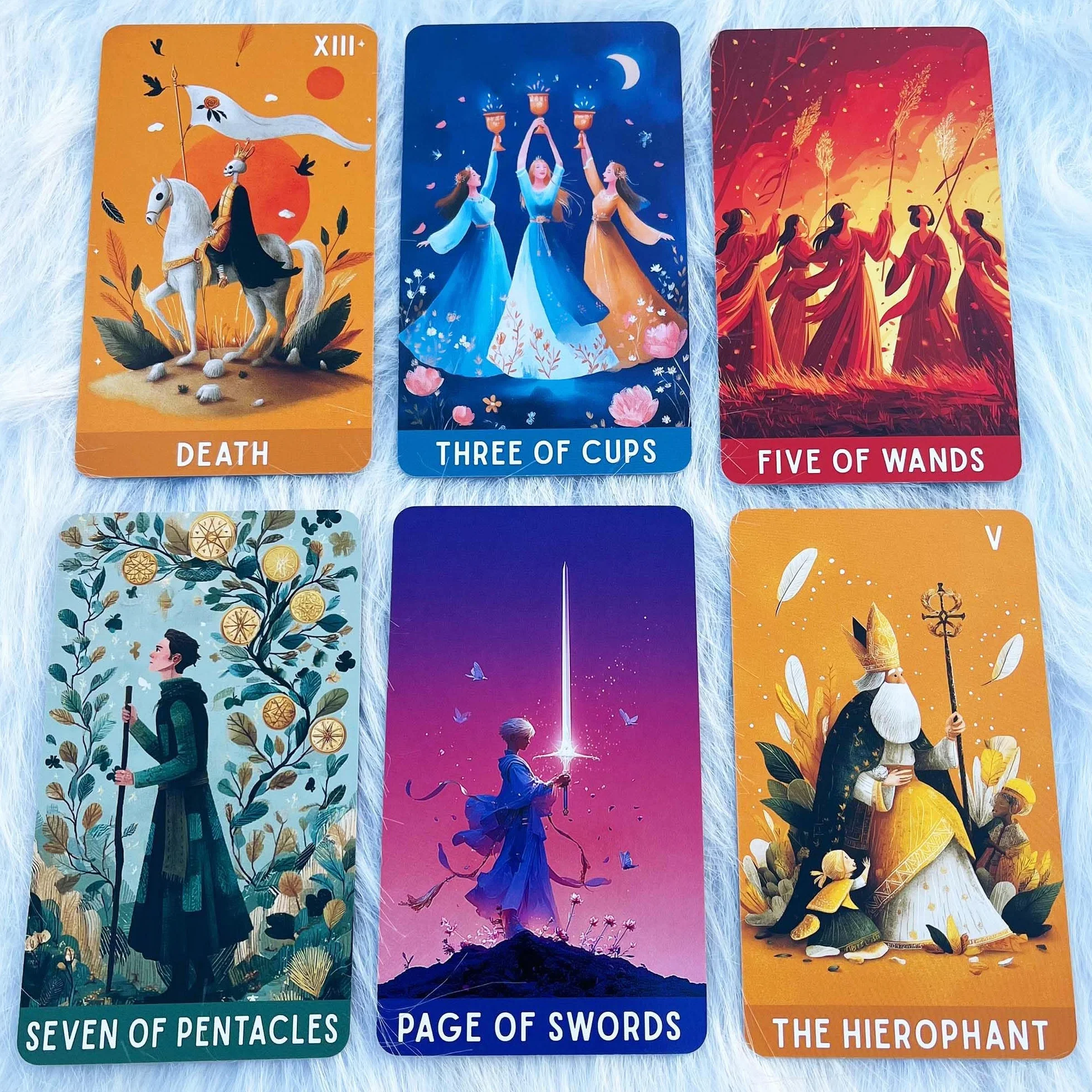 Pastel Dreams Tarocchi Deck 78 Carte Morbido Guida per Principianti
