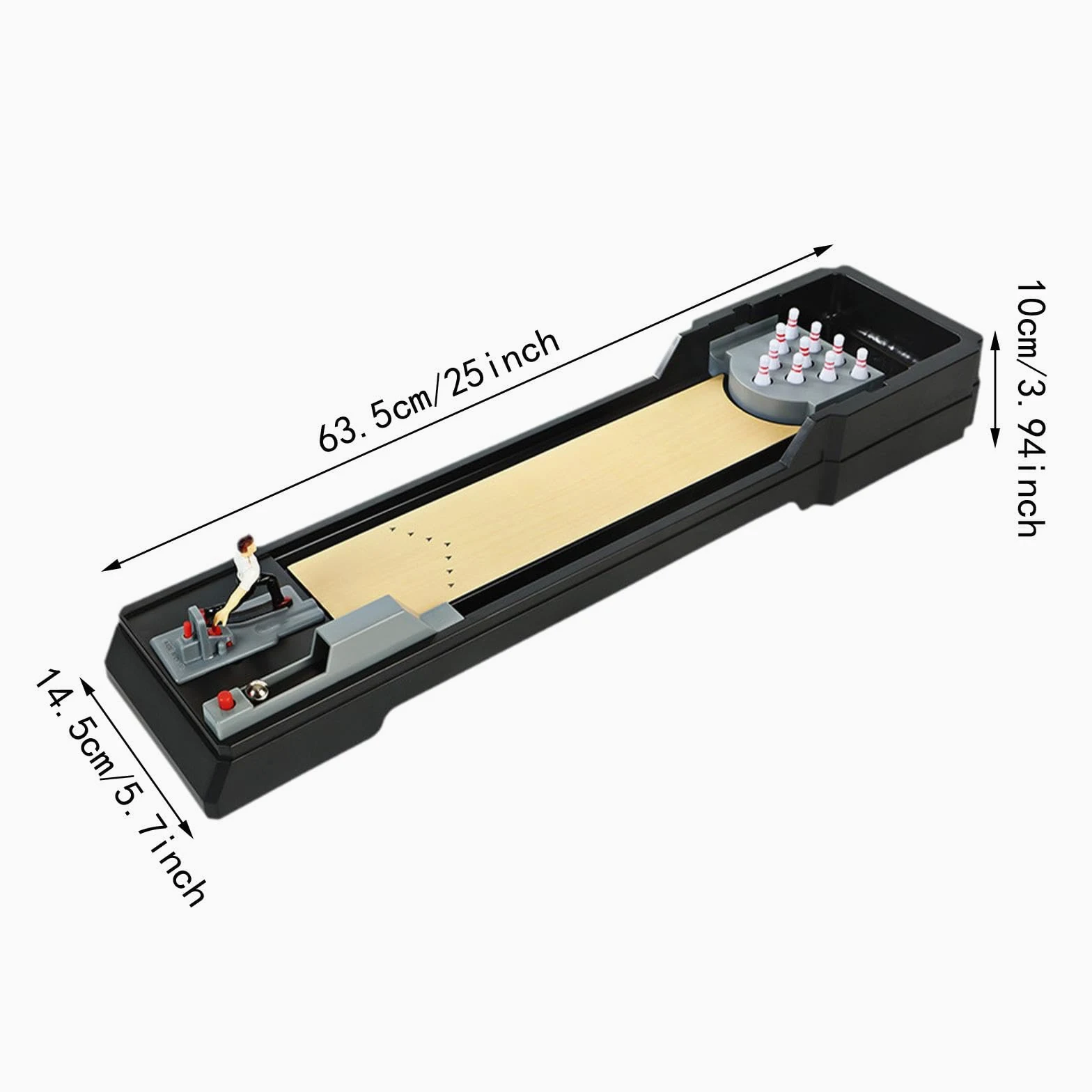 MagiDeal Gioco di Bowling da Tavolo, Ideale per La, per Interni Ed Esterni.