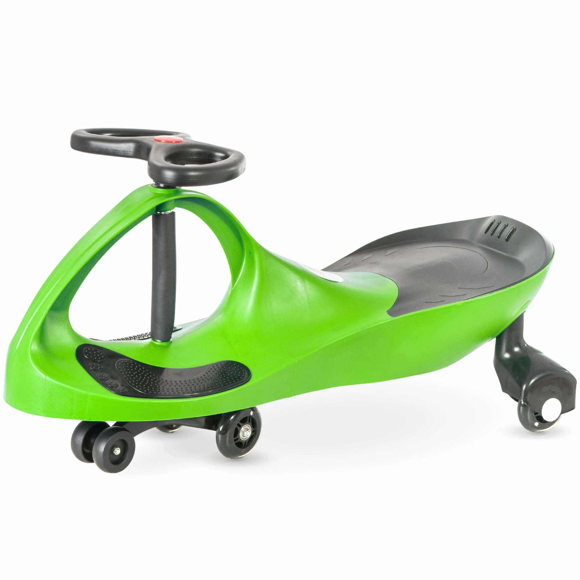 Twistcar Macchina per Bambini senza Pedali, Volante 360°, Ruote in Gomma, Verde, Portata 120 kg