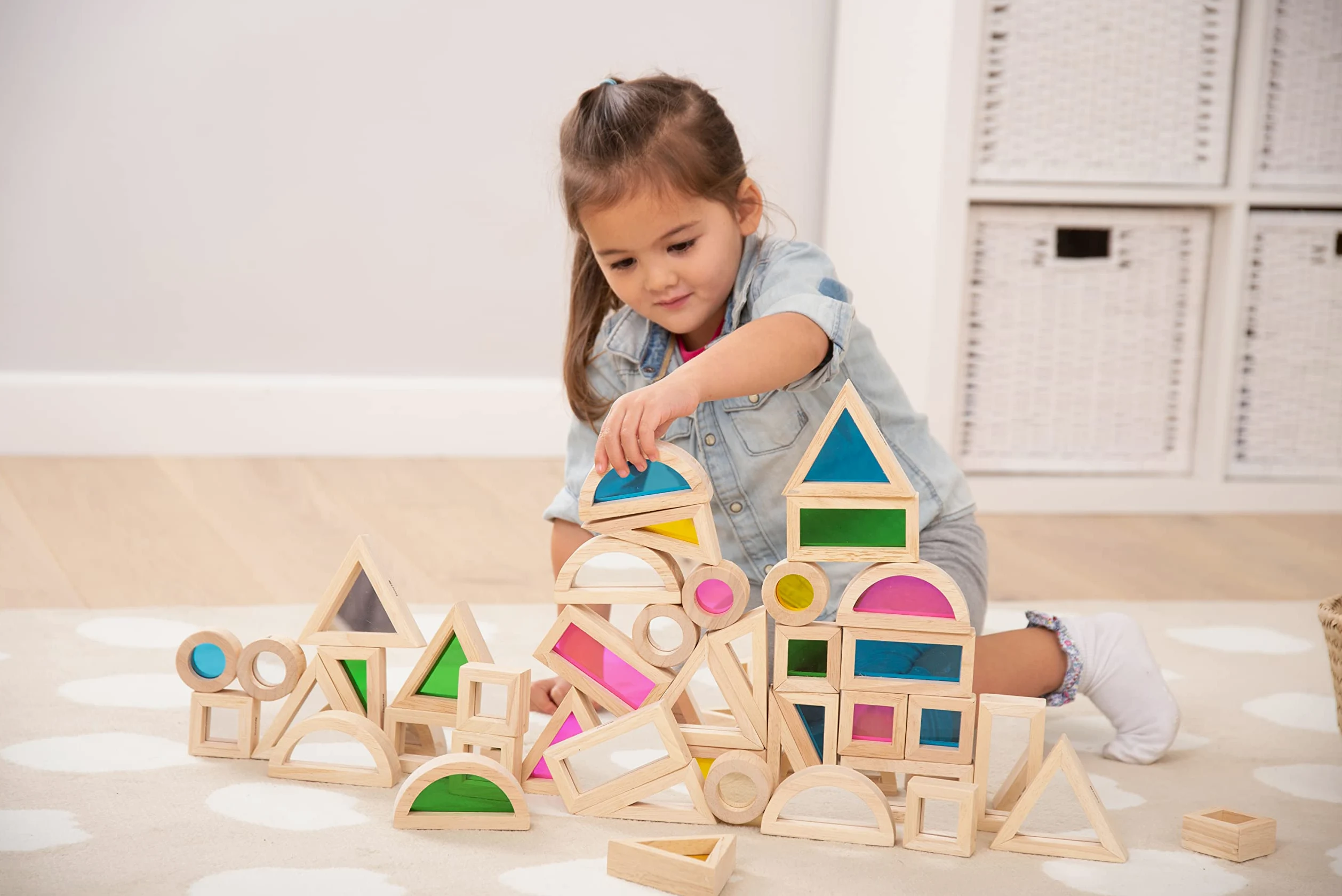 TickiT 73275 Rainbow Block Set