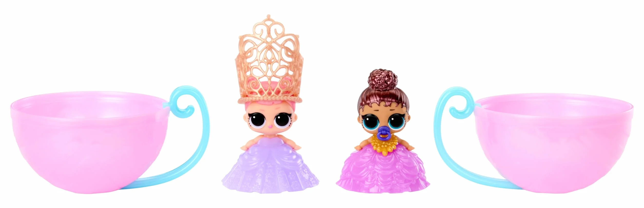 L.O.L. Surprise! Princess Baby Sisters: Include 1 Bambola, Confezione Cieca, Funzione Cambio Colore, Colleziona Tutte le Bambole