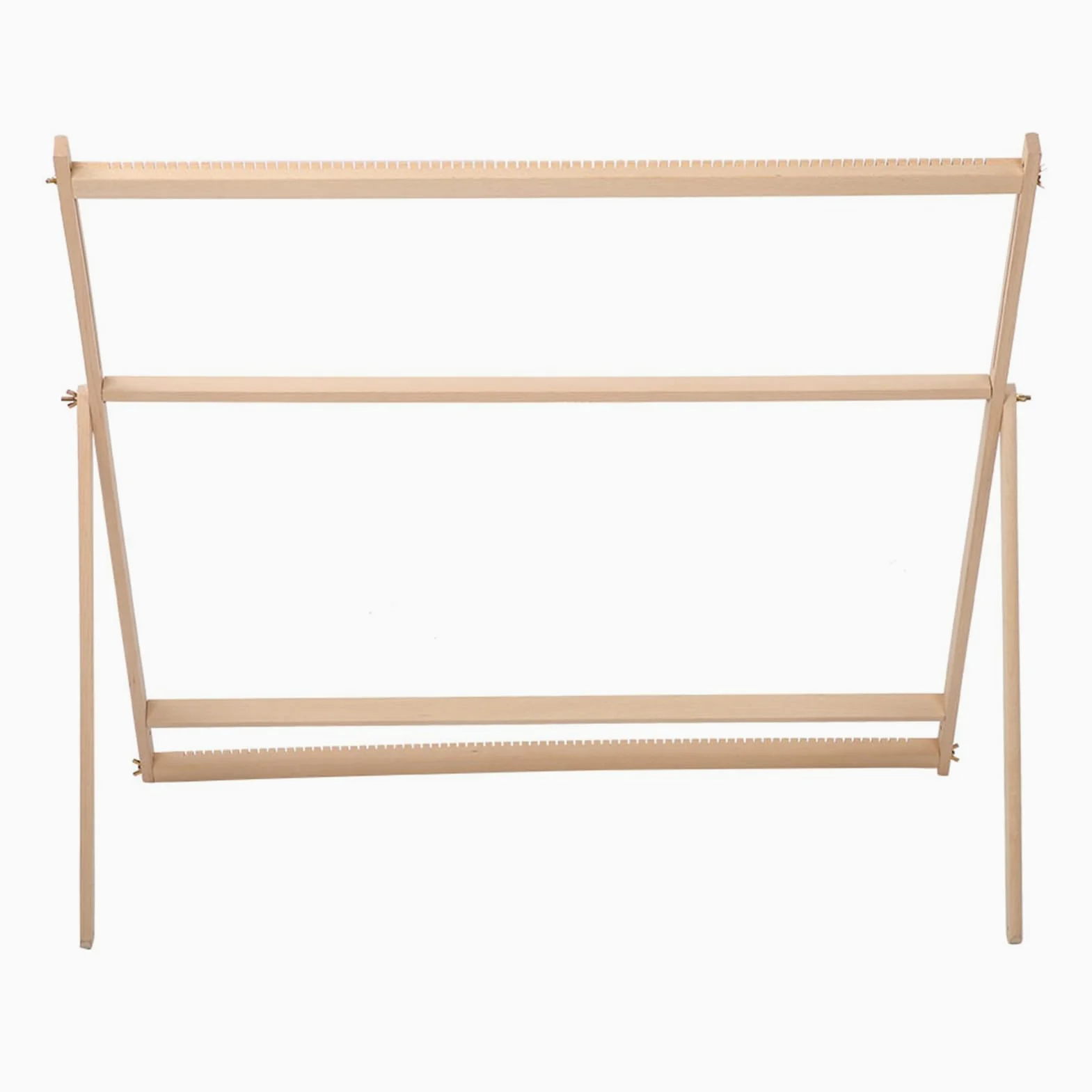 CHICIRIS Giocattolo di Tessitura per Bambini con Staffa Regolabile per la Macchina per Tessitura a Mano, un Montaggio Facile, Adatto a Arazzi e Sciarpe, Materiale in Legno