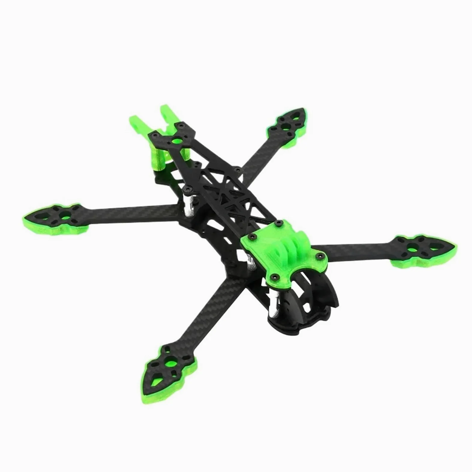Kit Telaio Da 5 Pollici 240mm Braccio Da 5mm In Fibra Di Carbonio 3K For FPV Racing Drone RC Quadcopter Freestyle Fai Da Te Con Parti Di Stampa(Frame with print)