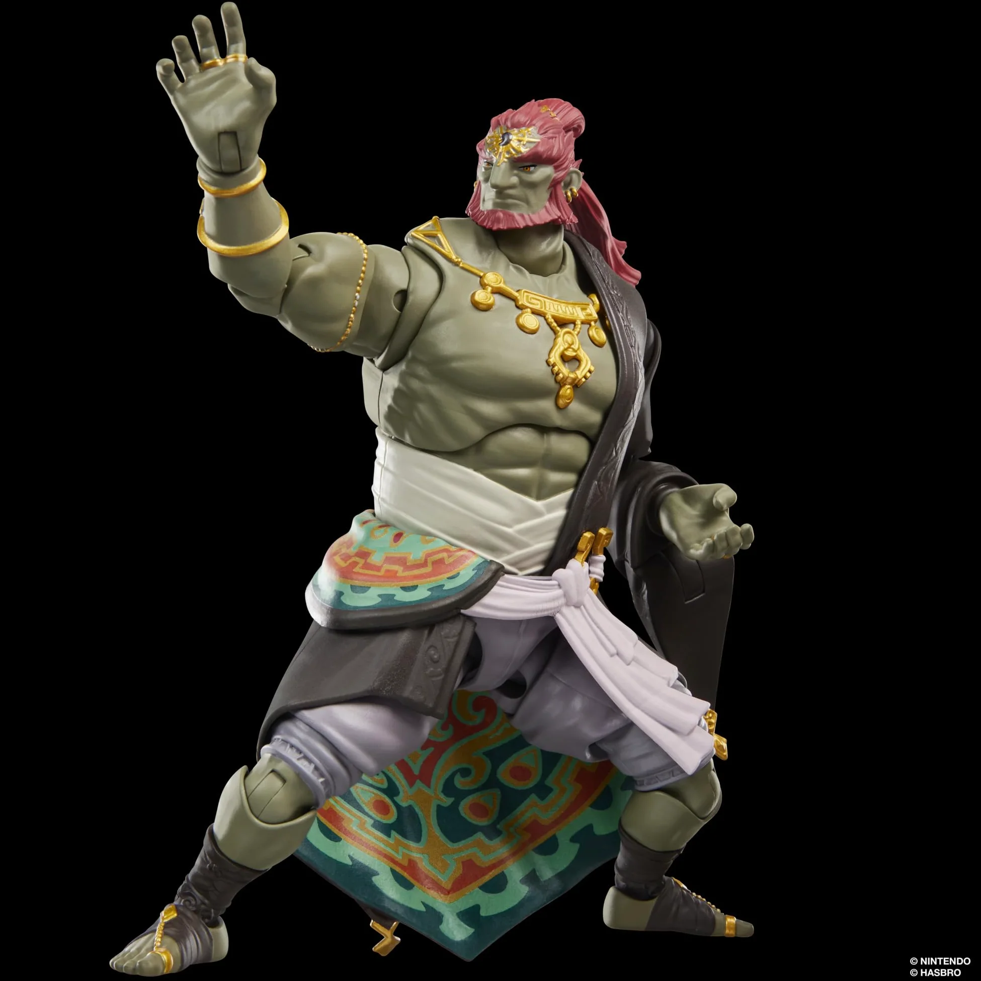 The Legend Of Zelda: Heroes of Hyrule Ganondorf, Tears of the Kingdom, action figure da collezione deluxe da 15 cm