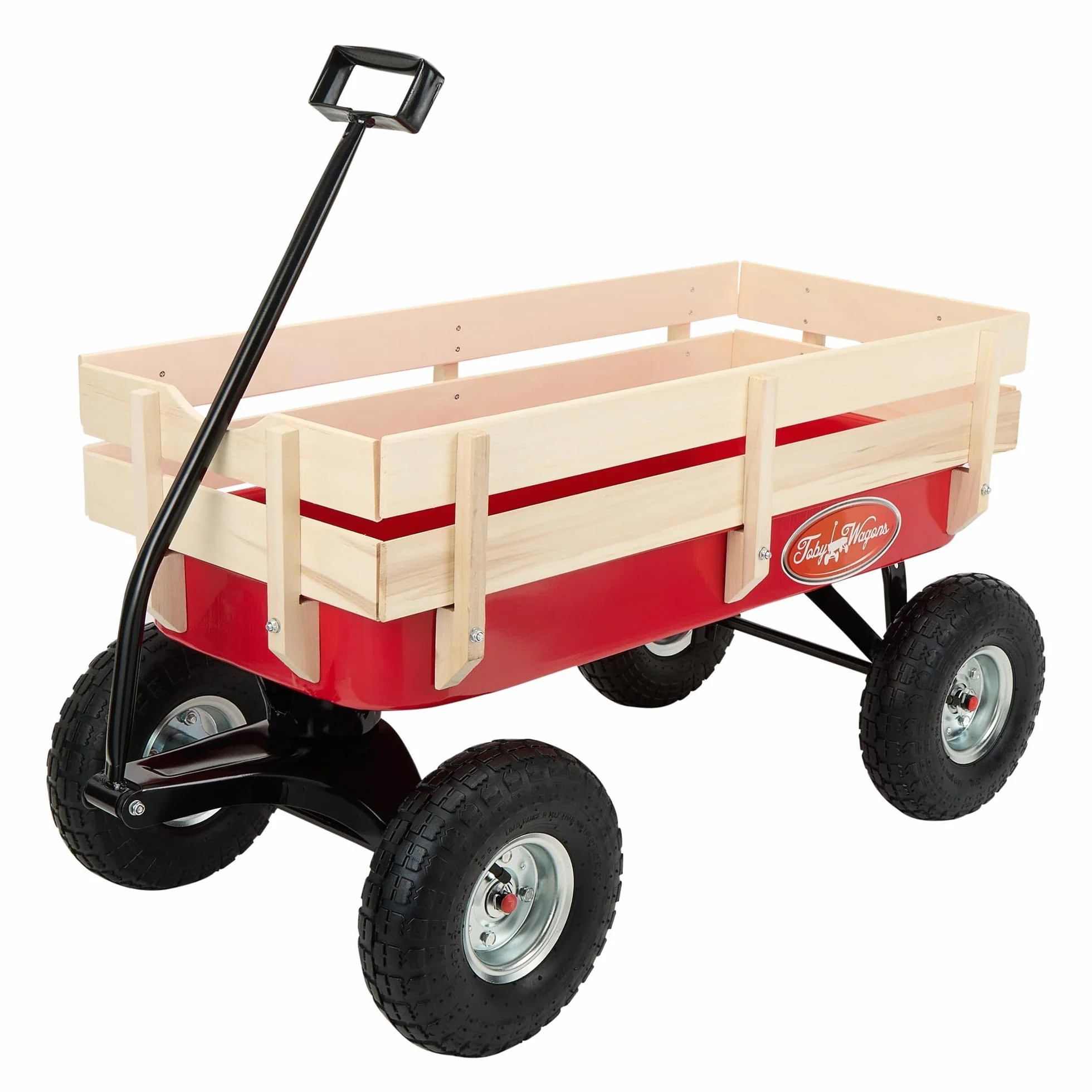 Carrello con Ruote Portatutto Carrello Spiaggia Carretti trainabili per bambini - Carrelli e vagoni da giardino - Tirare Lungo - Pull lungo carrello, Rimorchio, Retrò, Tirare, Kart, Cart