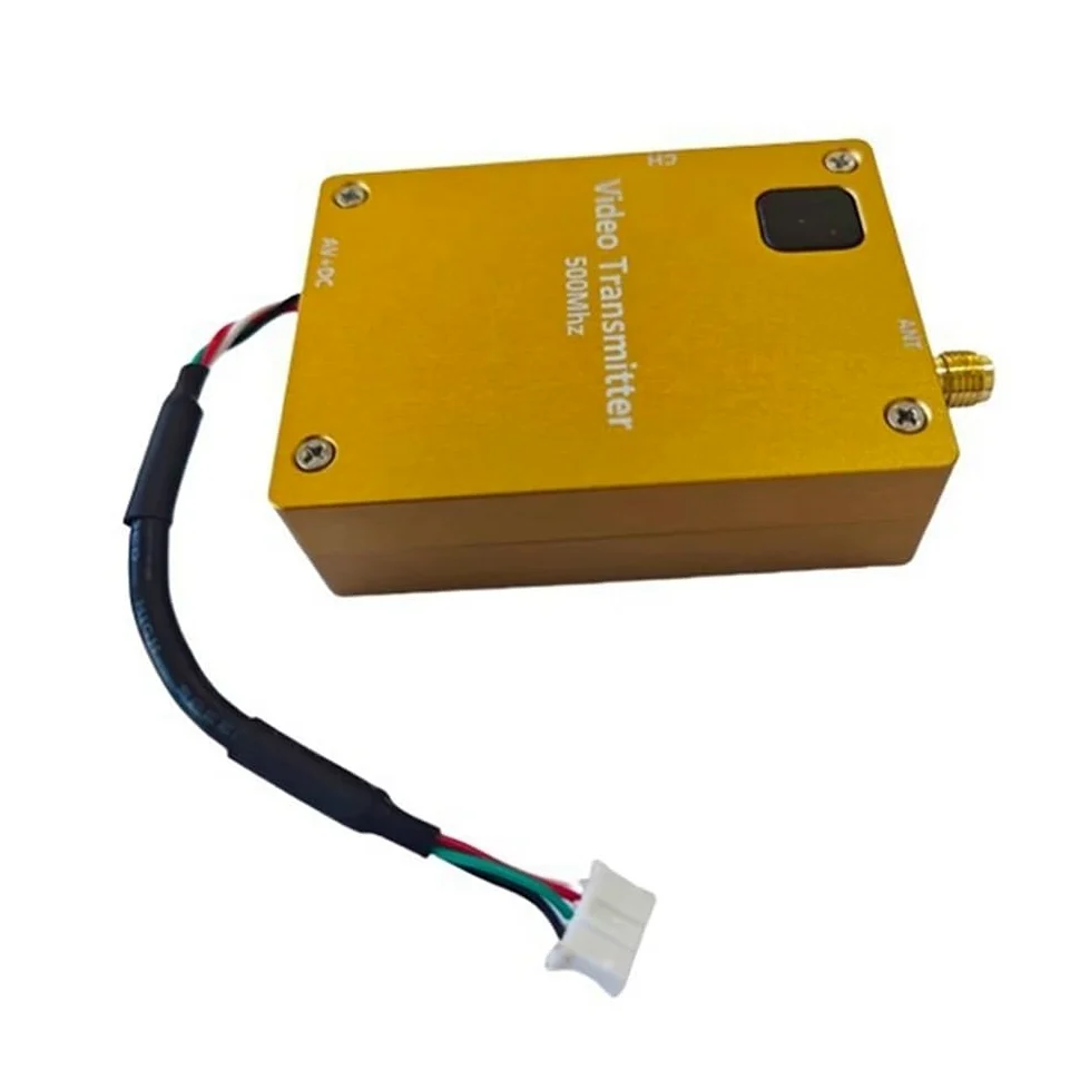 Trasmettitore Video FPV VTX da 40 Km, Trasmettitore Video Wireless da 500 MHz e 4 W, Trasmissione A Lungo Raggio