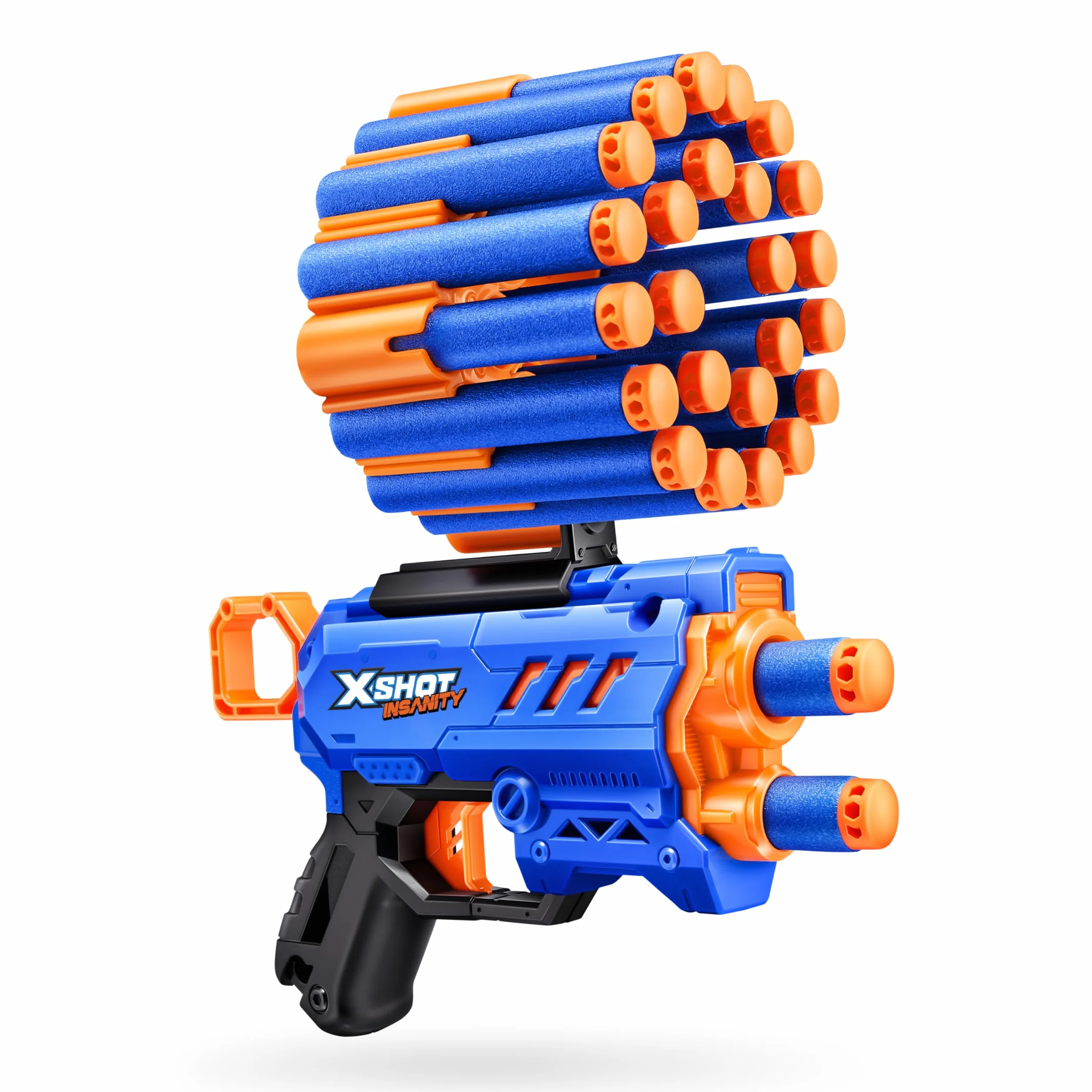 XSHOT Insanity Micro Blaster ZURU 48 Darts (2 PK) Air Pocket giocattolo all'aperto