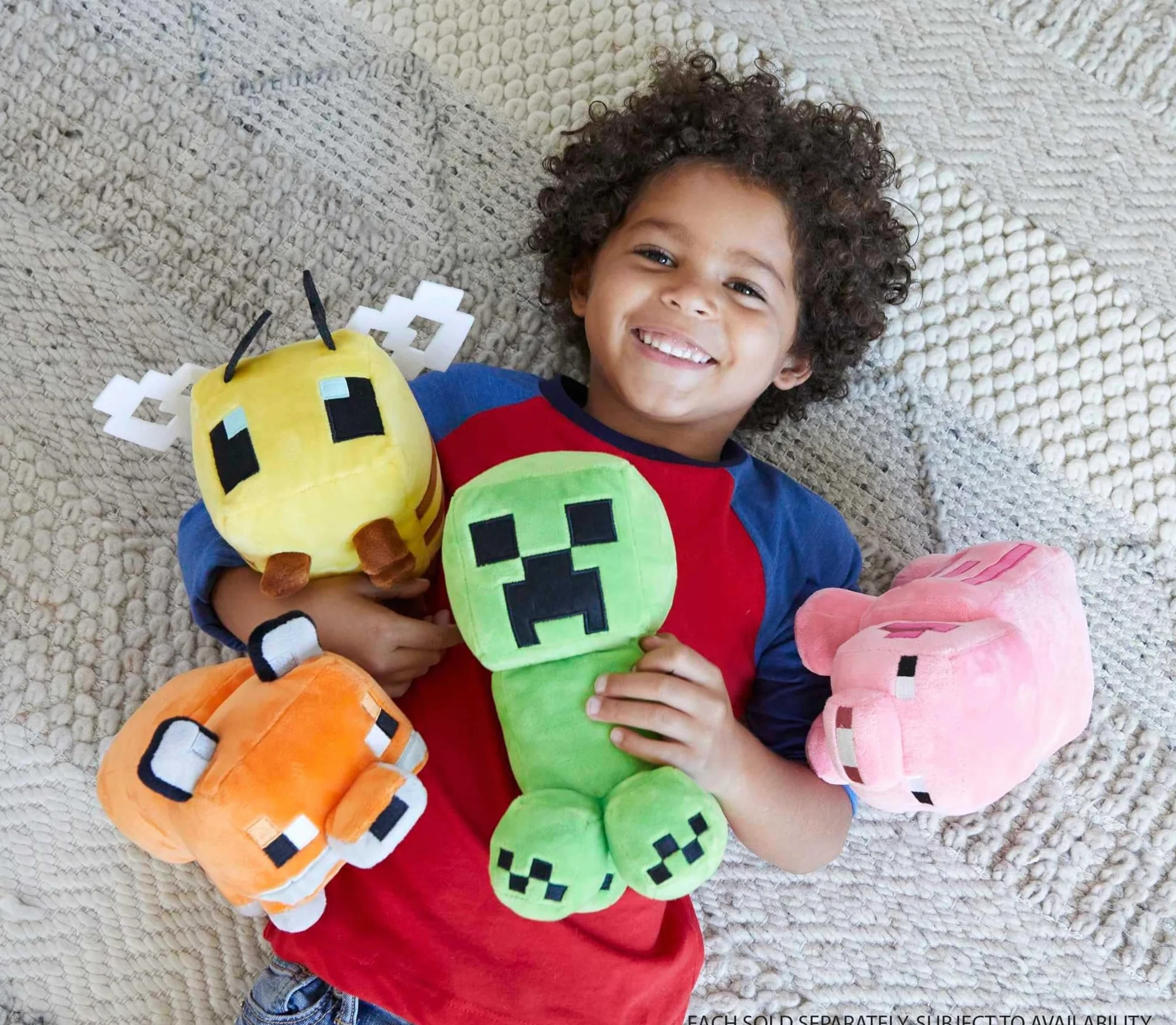 Mattel Minecraft- Basic Plush Personaggio Creeper, Giocattolo per Bambini 3+Anni, HBN40