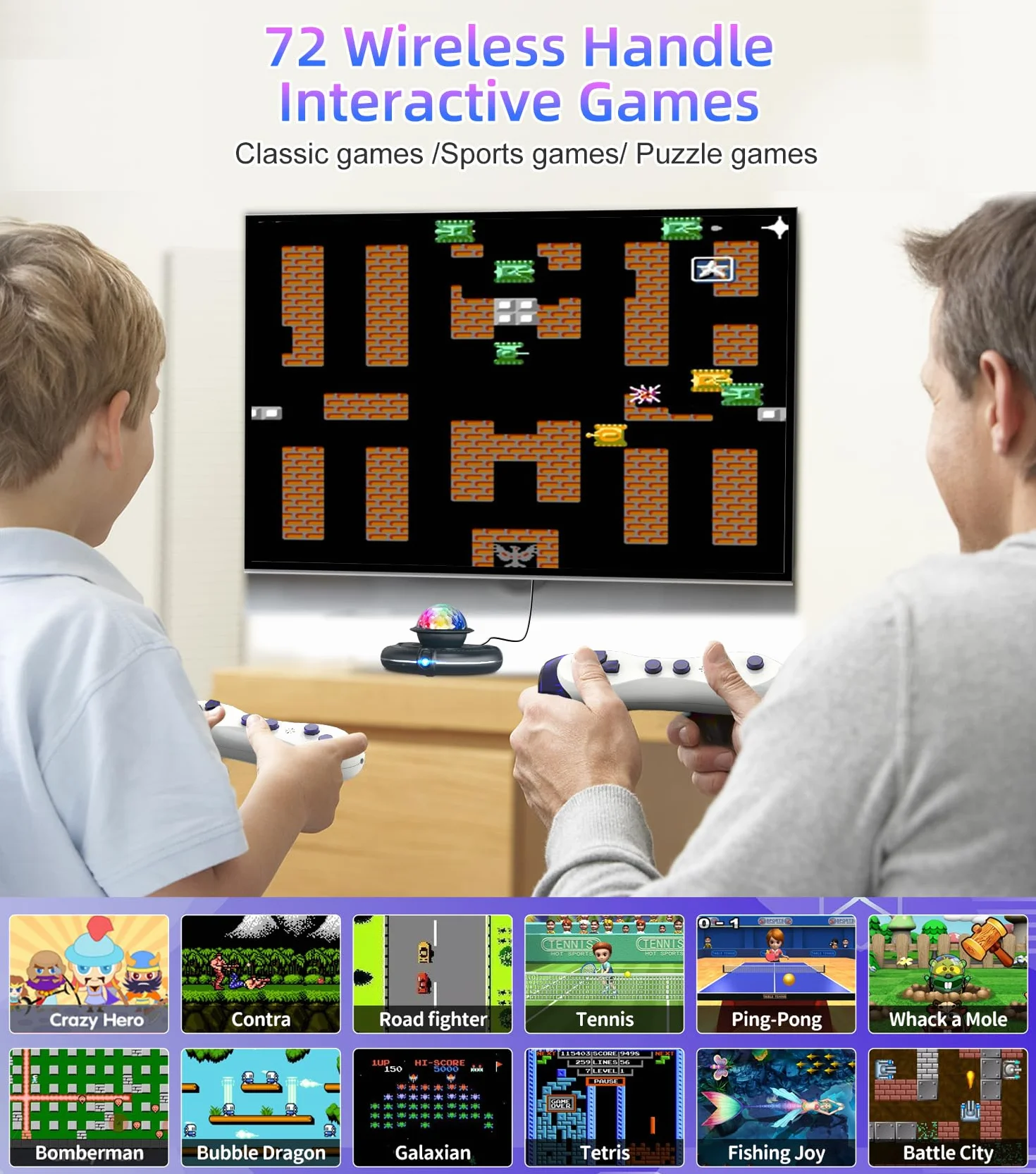 FWFX Tappetino da ballo elettronico per bambini e adulti, gioco musicale per 2 giocatori
