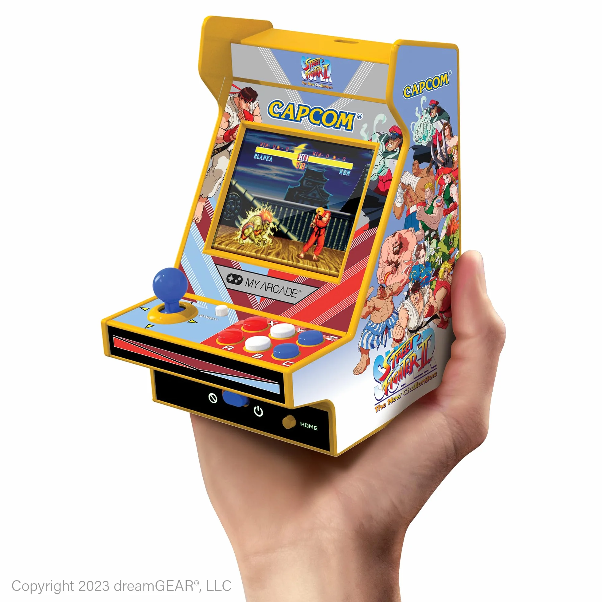 My Arcade Nano Player Street Fighter Ii 4.5´´ Retro Console One Size