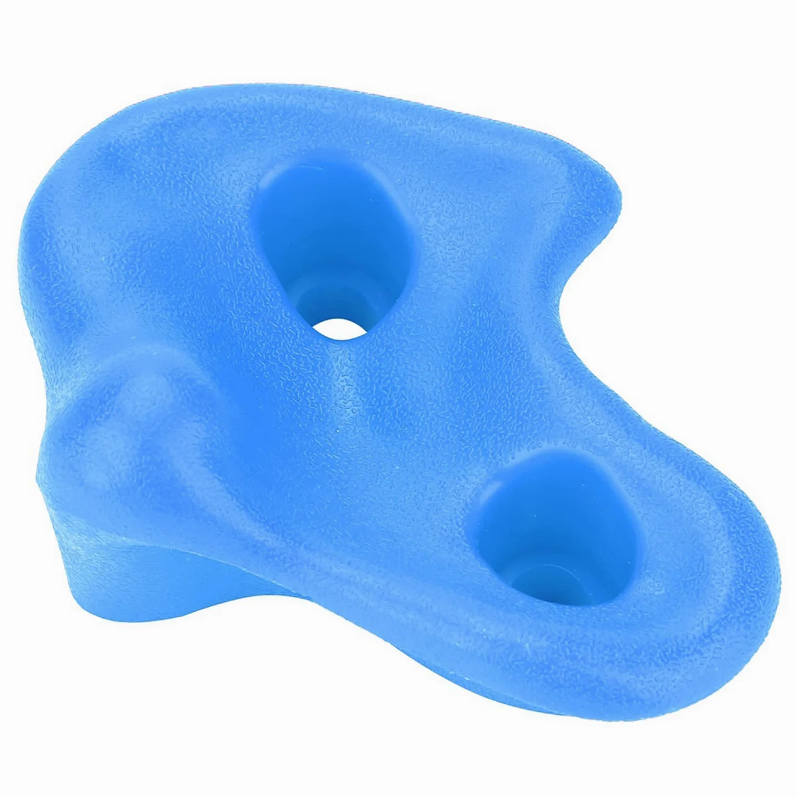 Jiawu Pietre da Arrampicata in Plastica da 10 Pezzi per Bambini, Kit Assortito Testurizzato con Bulloni, Attrezzature per Parchi Giochi per Pareti da Arrampicata Durevoli (Blue)