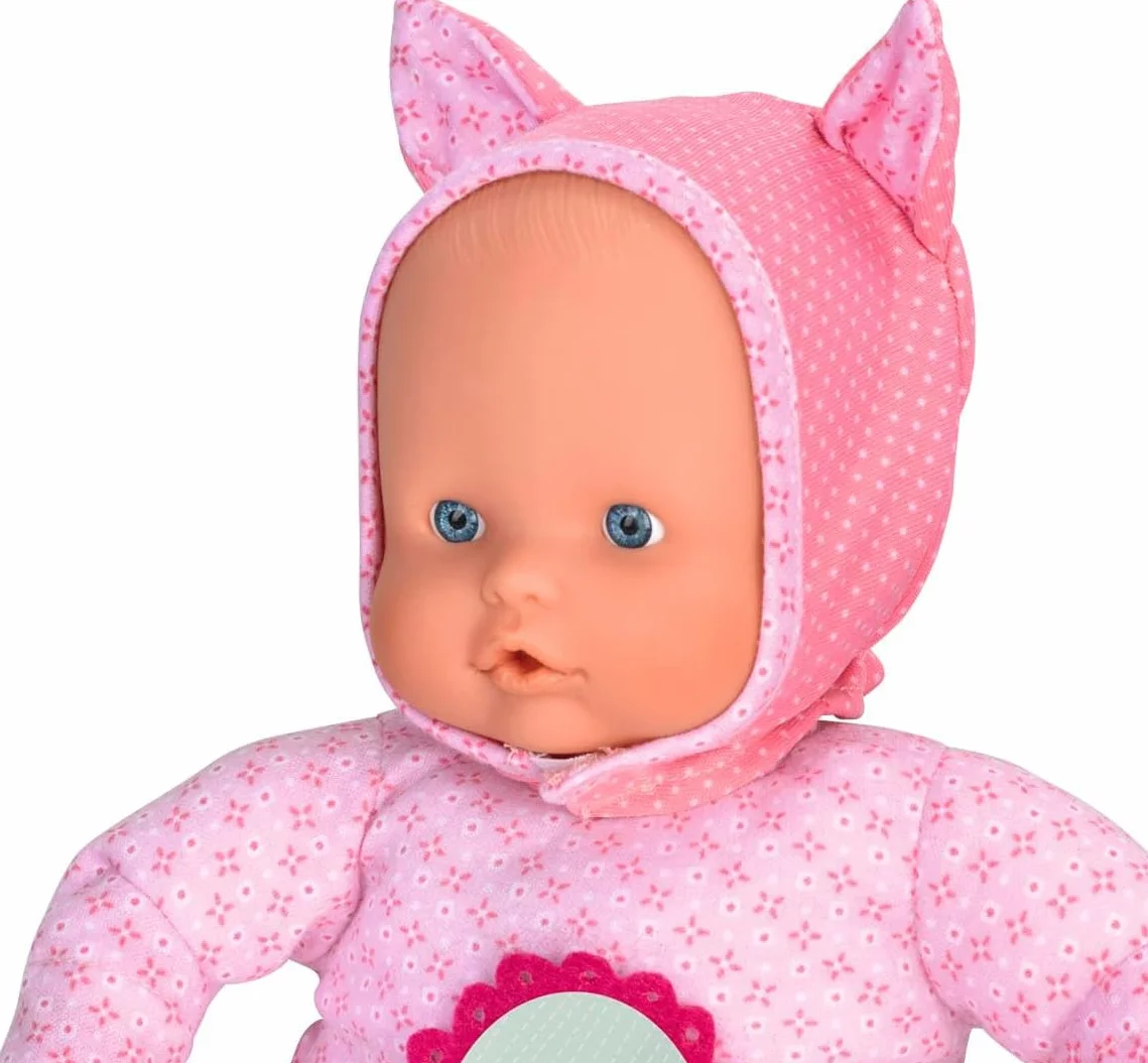 Nenuco - Blandito 5 Funzioni Rosa, Emette Suoni di Ciuccio e Succhiamento del Pollice come un Vero Bambino, Ride, Piange, Dice Mamma e Papà. Regalo per Bambini da 1 a 3 Anni FAMOSA (700014781)