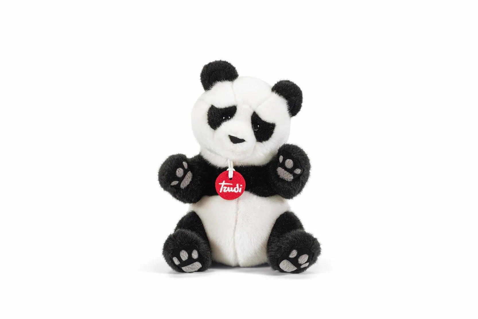 Trudi Panda Kevin Regalo peluche per Natale, compleanno e San Valentino. Panda peluche | 16x21x12cm taglia S | Teddy Bears, classici orsi | modello 26515