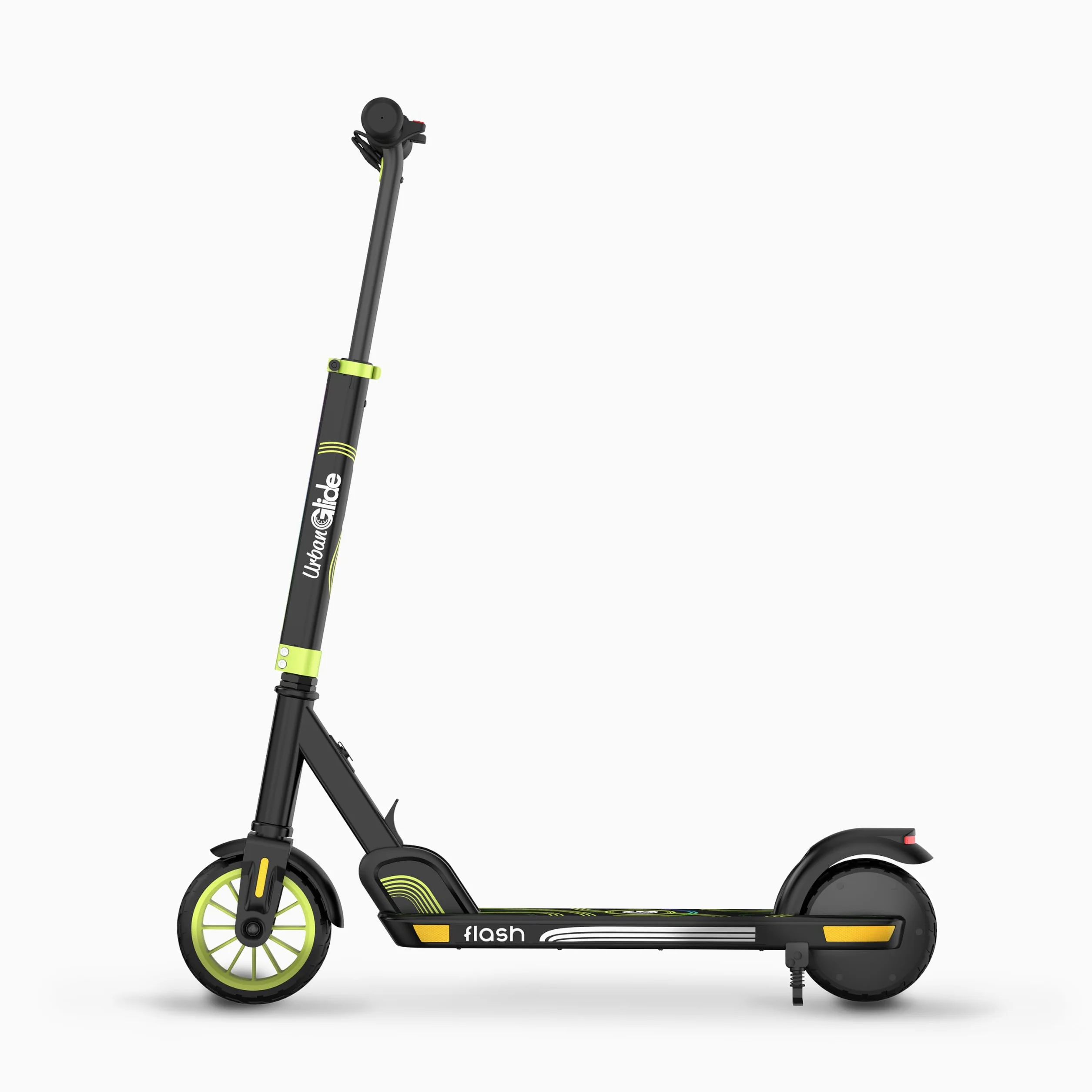 UrbanGlide Flash - Monopattino elettrico per bambini 6 anni+ | 16 km/h | Luci LED RGB | 6,5 kg