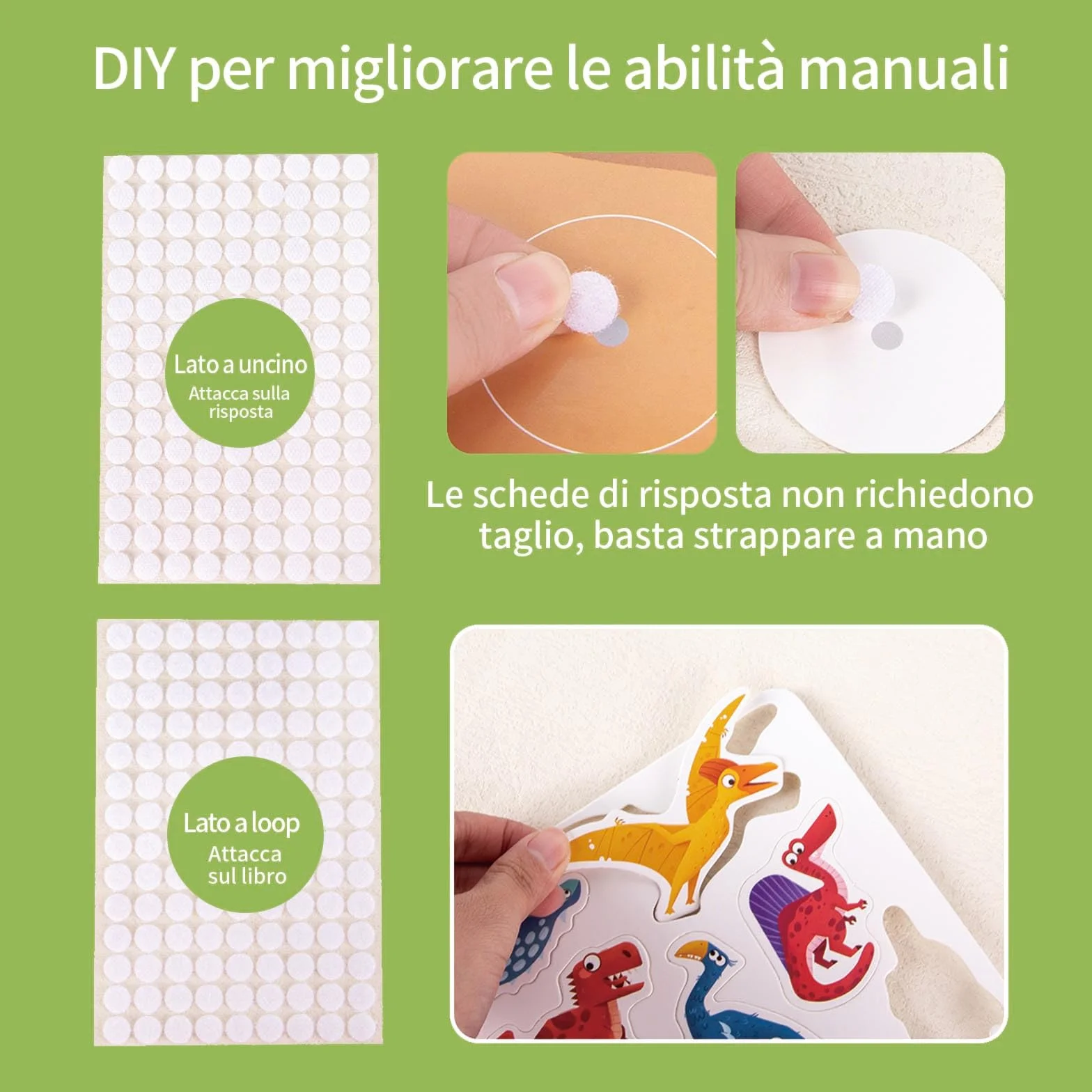 Montessori Giocattolo 1 2 3, Enlighten Busy Book, Giochi da 1 Anno, Giocattoli Educativi da 2 Anni, Busy Board, Quiet Book, Abilità Motorie Fini, Regalo 1 2 3 Bambini Ragazzi Ragazze
