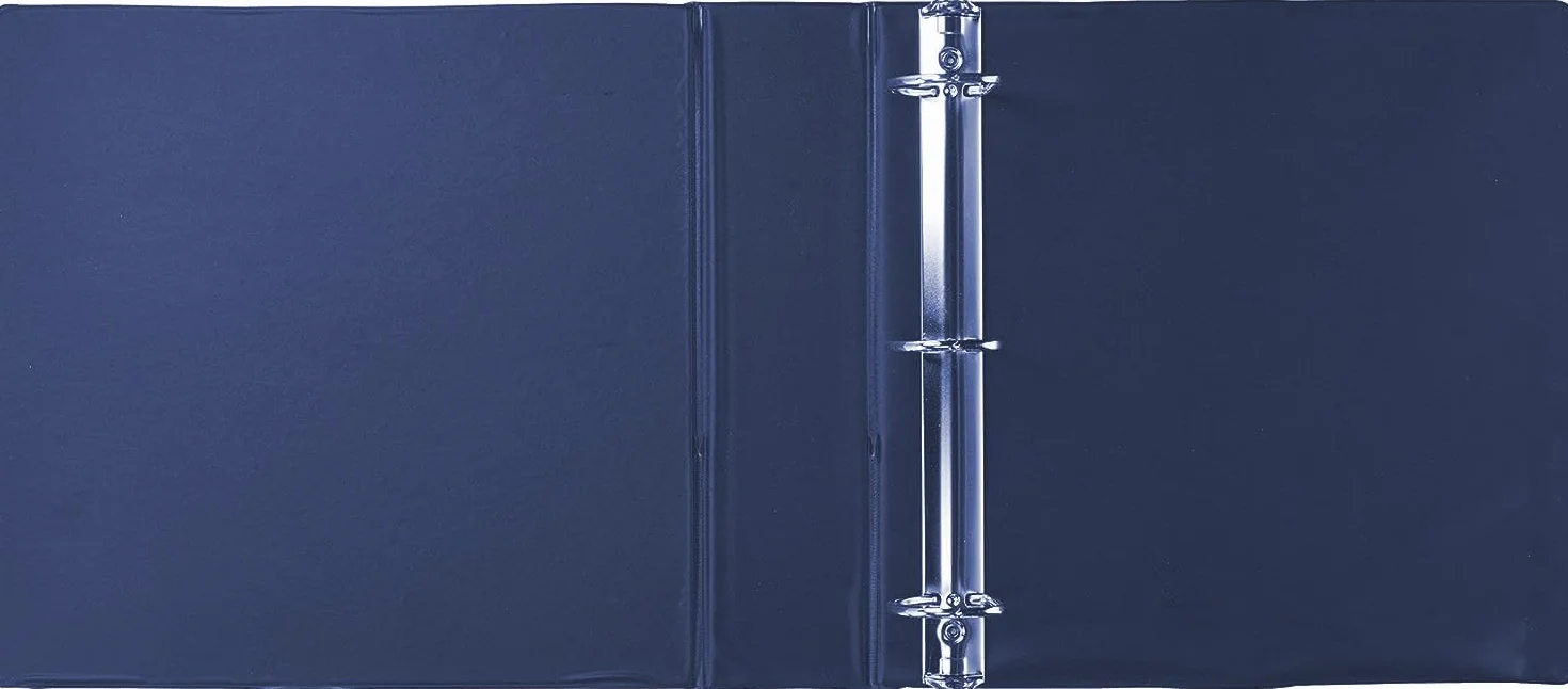 Ultra-Pro 7028 Rpjn8-2 Album Ad Anelli, per Fogli A 9 Tasche, Blu