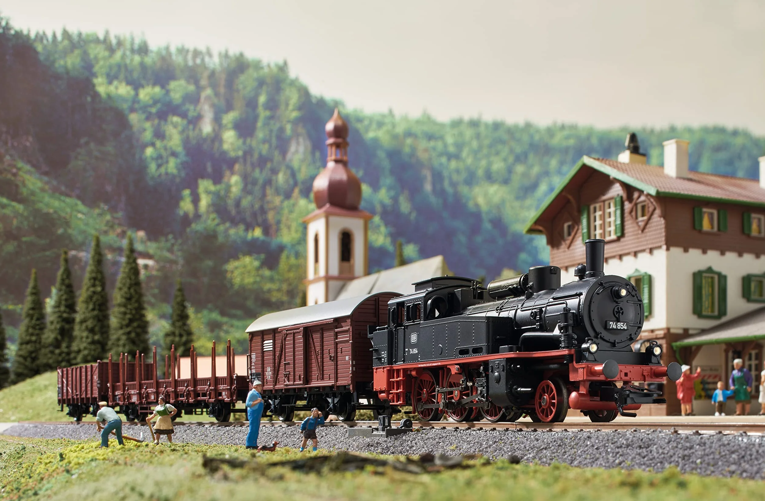 Märklin 29074, Set di Base modellismo Ferroviario BR 74