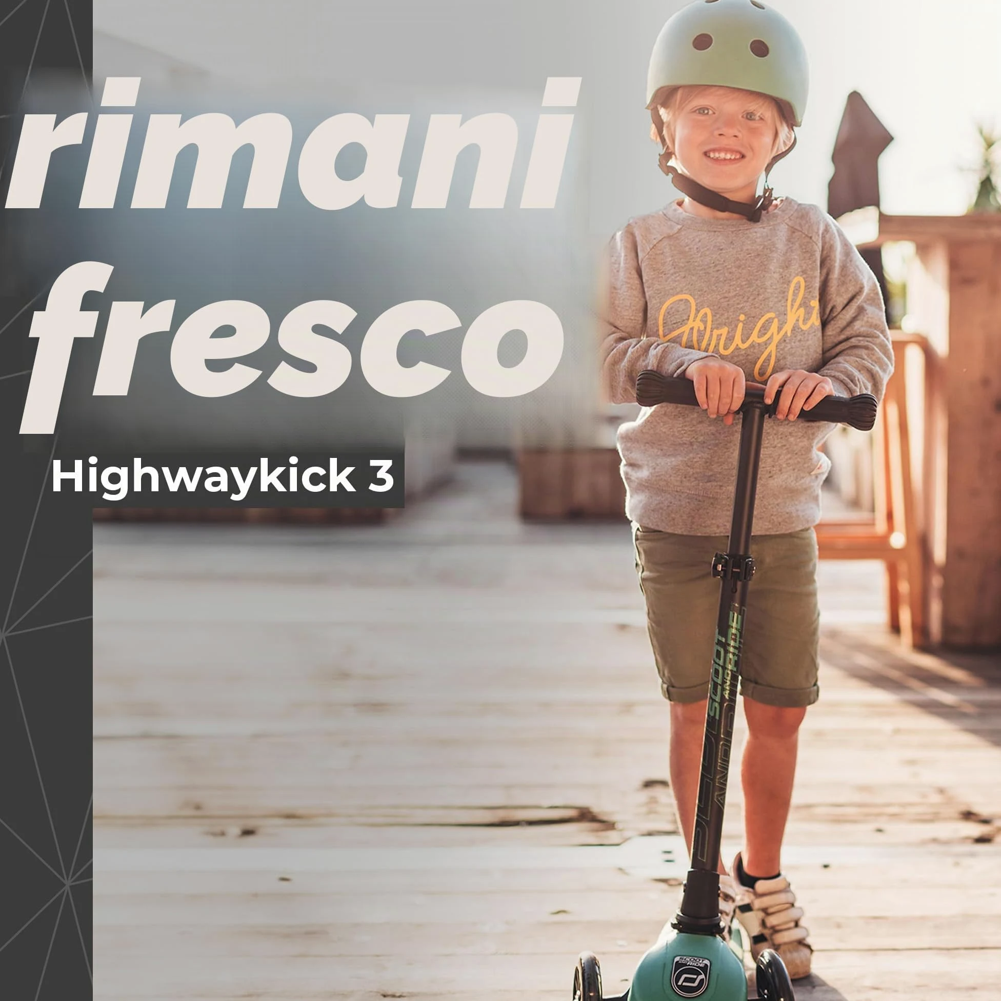 Scoot&Ride Highwaykick - Monopattino a 3 LED, colore: Rosa