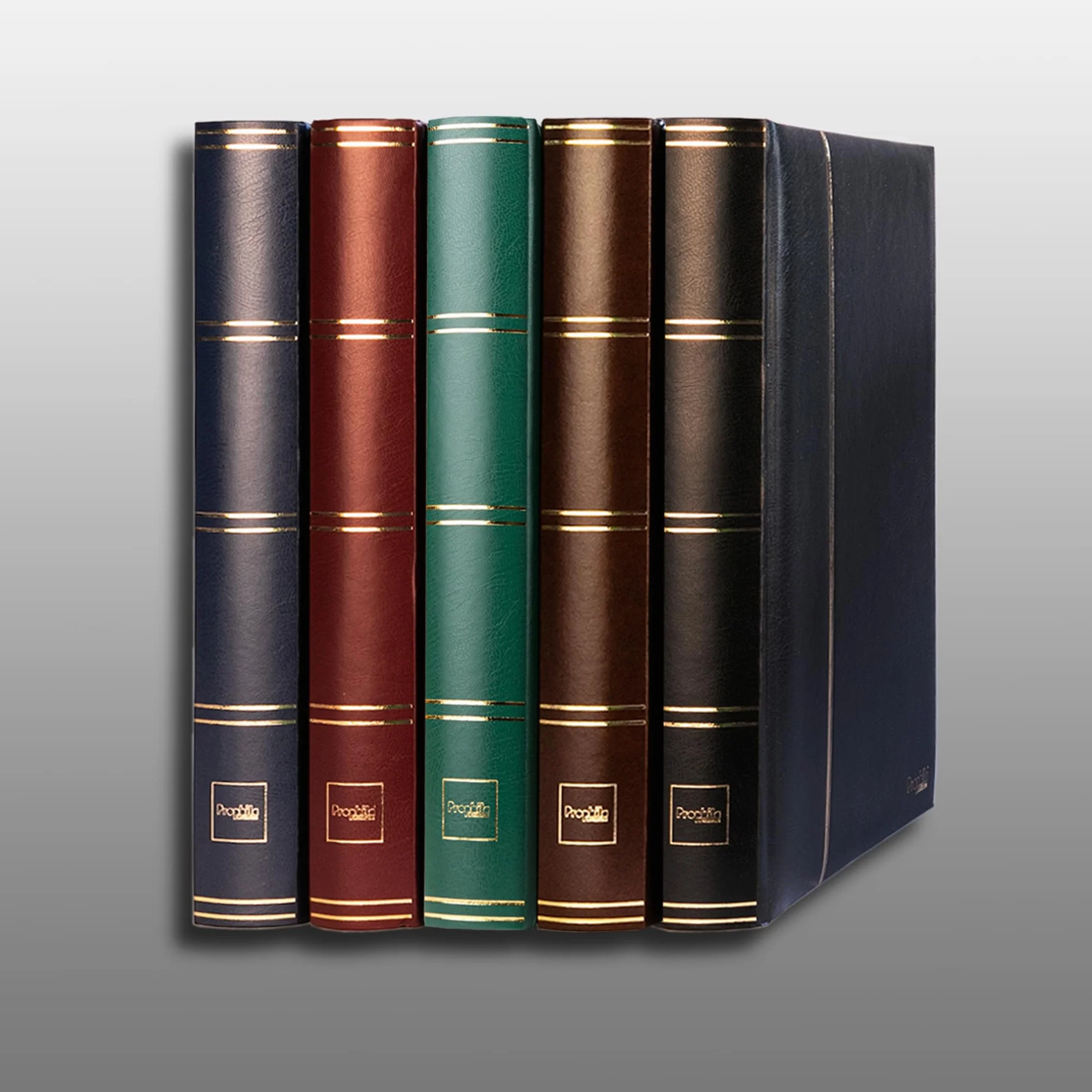 Prophila Leuchtturm classificatori 60 pagina bianco, rosso colori