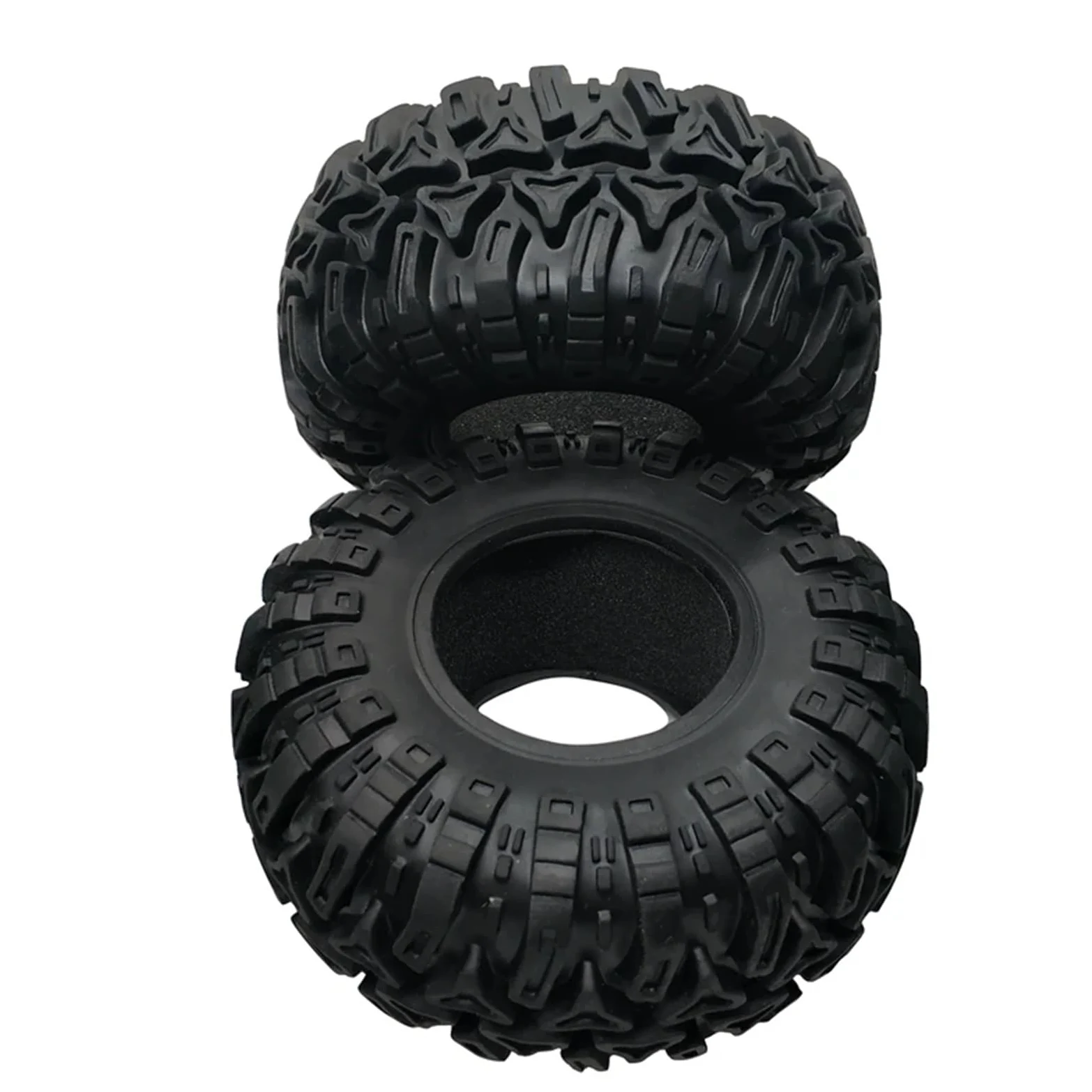 Compatibile Con Traxxas TRX4 Per Axial SCX10 Per Wraith RR10 4 Pezzi Pneumatici In Gomma Da 2,2 Pollici 128X60MM Per 1/10 RC Crawler RC Car Ruota