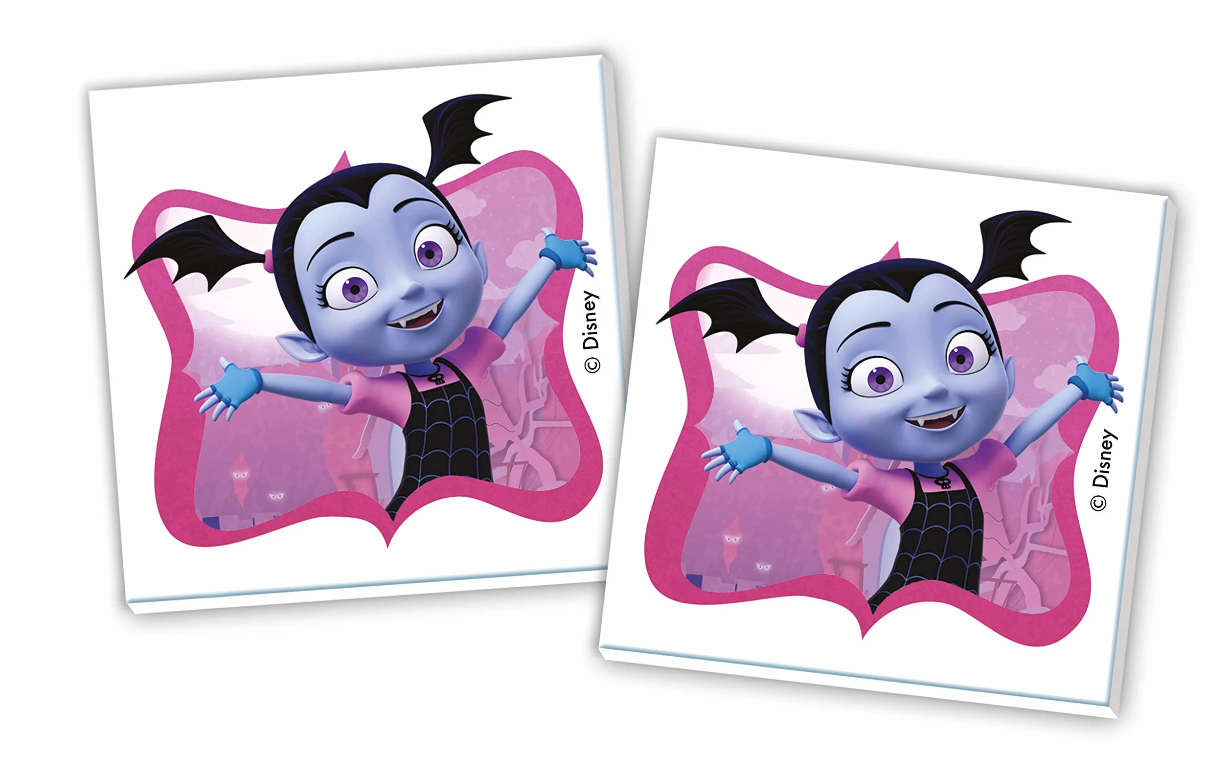 Clementoni - 18026 - Memo - Disney Vampirina - Made in Italy - memory - gioco di memoria bambini 4 anni+, gioco da tavolo