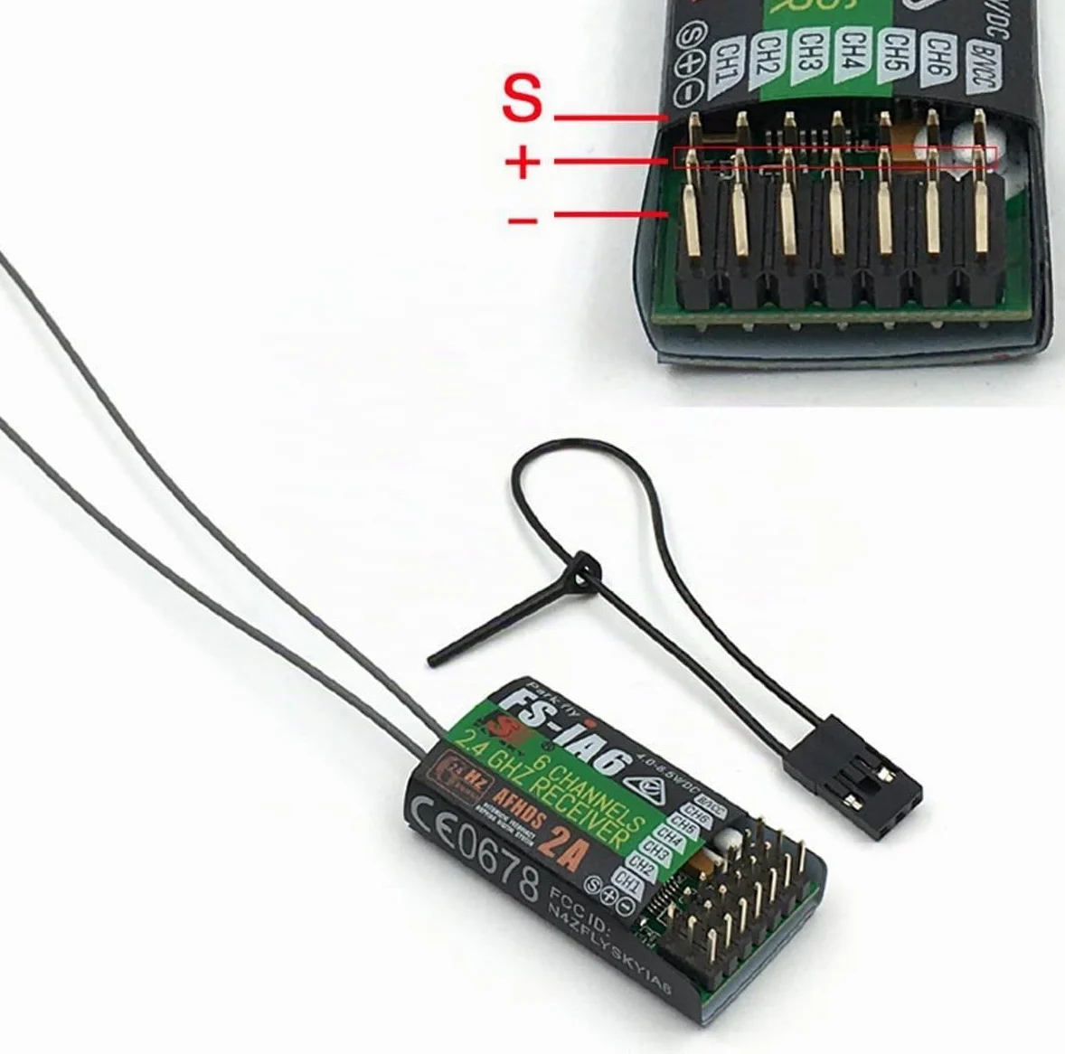 Flysky fs I6 AFHDS 2 A 6 canali trasmettitore + ricevitore radio IA6 2 GHz + ricevitore sistema radio per RC auto da corsa barca elicottero giocattoli