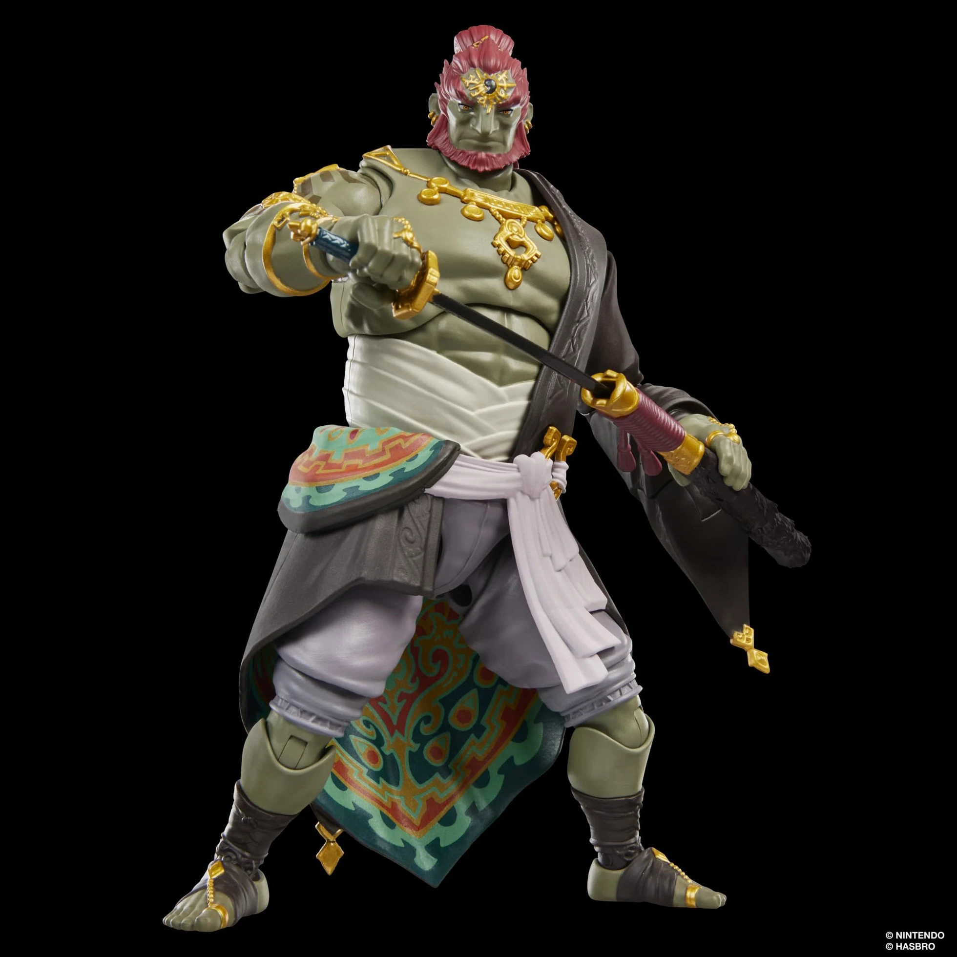 The Legend Of Zelda: Heroes of Hyrule Ganondorf, Tears of the Kingdom, action figure da collezione deluxe da 15 cm