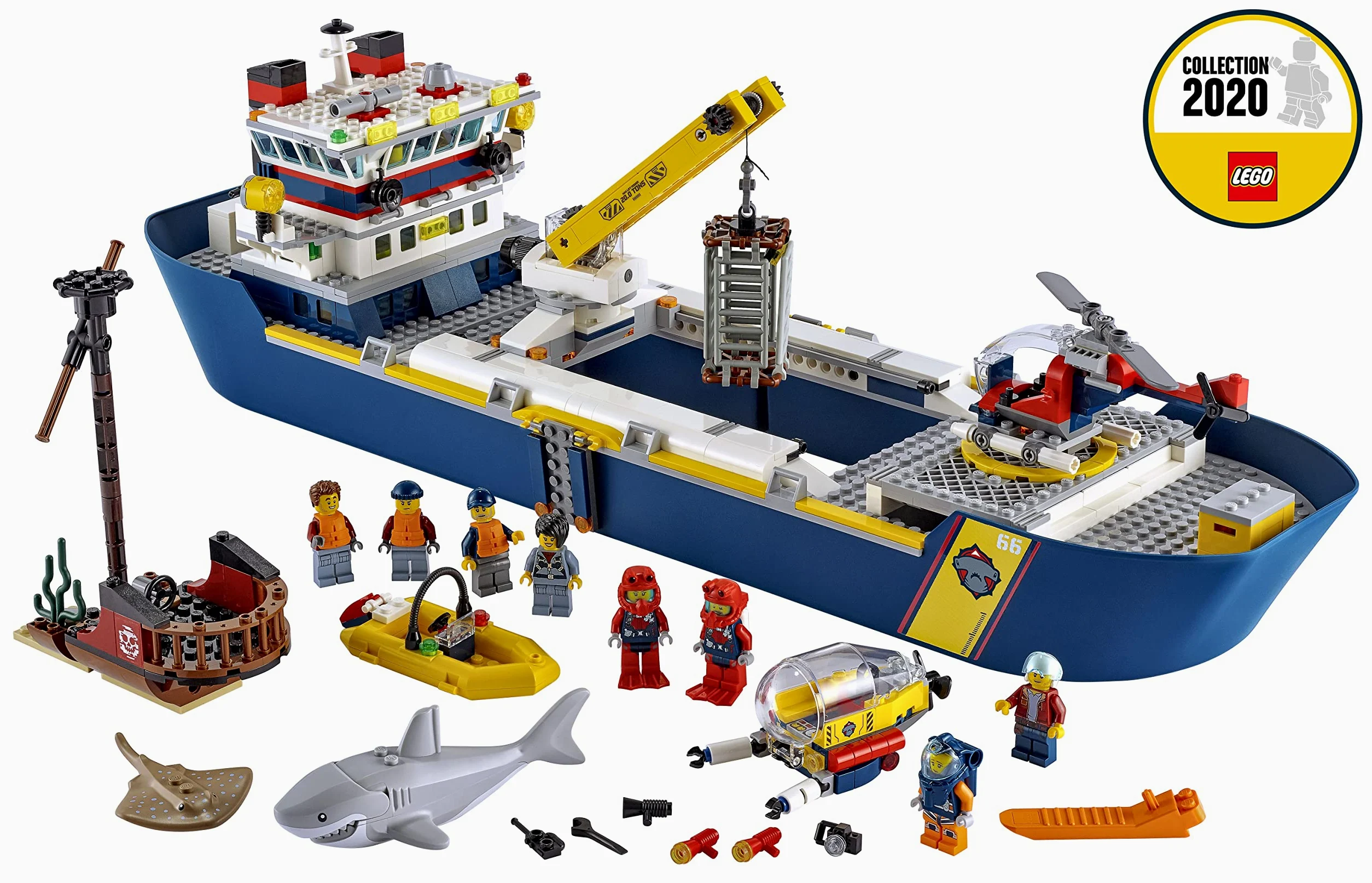 LEGO 60266 City Oceans Nave da esplorazione oceanica