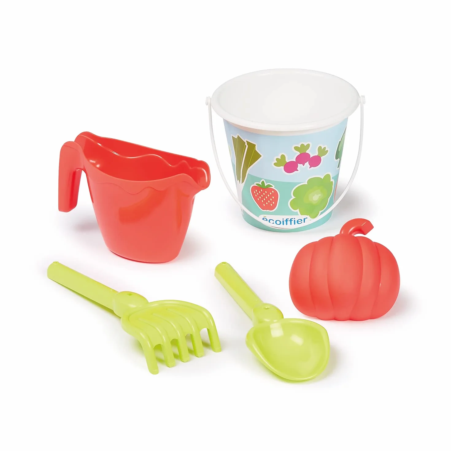 Ecoiffier Giocattoli 4560 - Carriola da giardino rifinita, gioco all'aperto per bambini, a partire dai 18 mesi, origine Francia garantita