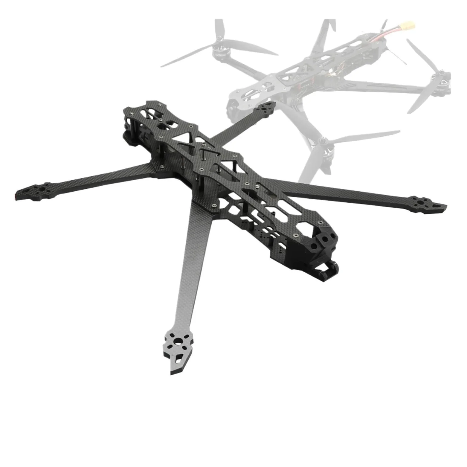 Kit telaio drone GK-V3 in fibra di carbonio 10inch 13inch 15inch | Telaio 435mm 550mm 680mm per RC racing freestyle long range DIY(15 inch Frame)