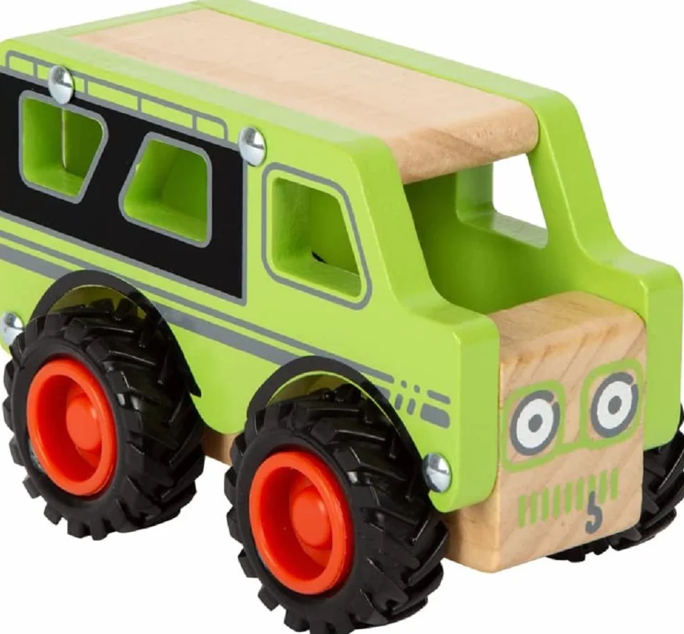 small foot, Fuoristrada, giocattolo per bambini, in legno 100% certificato FSC®, a partire dai 18 mesi, Art-Nr. 12288