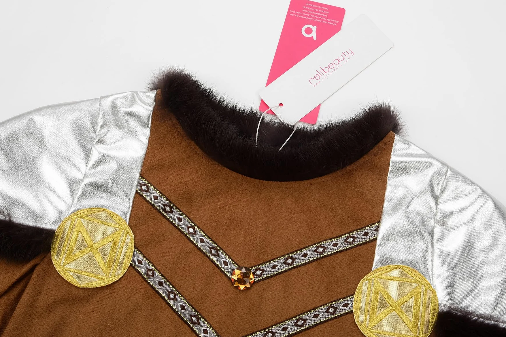 ReliBeauty Viking Costume da bambino vichingo