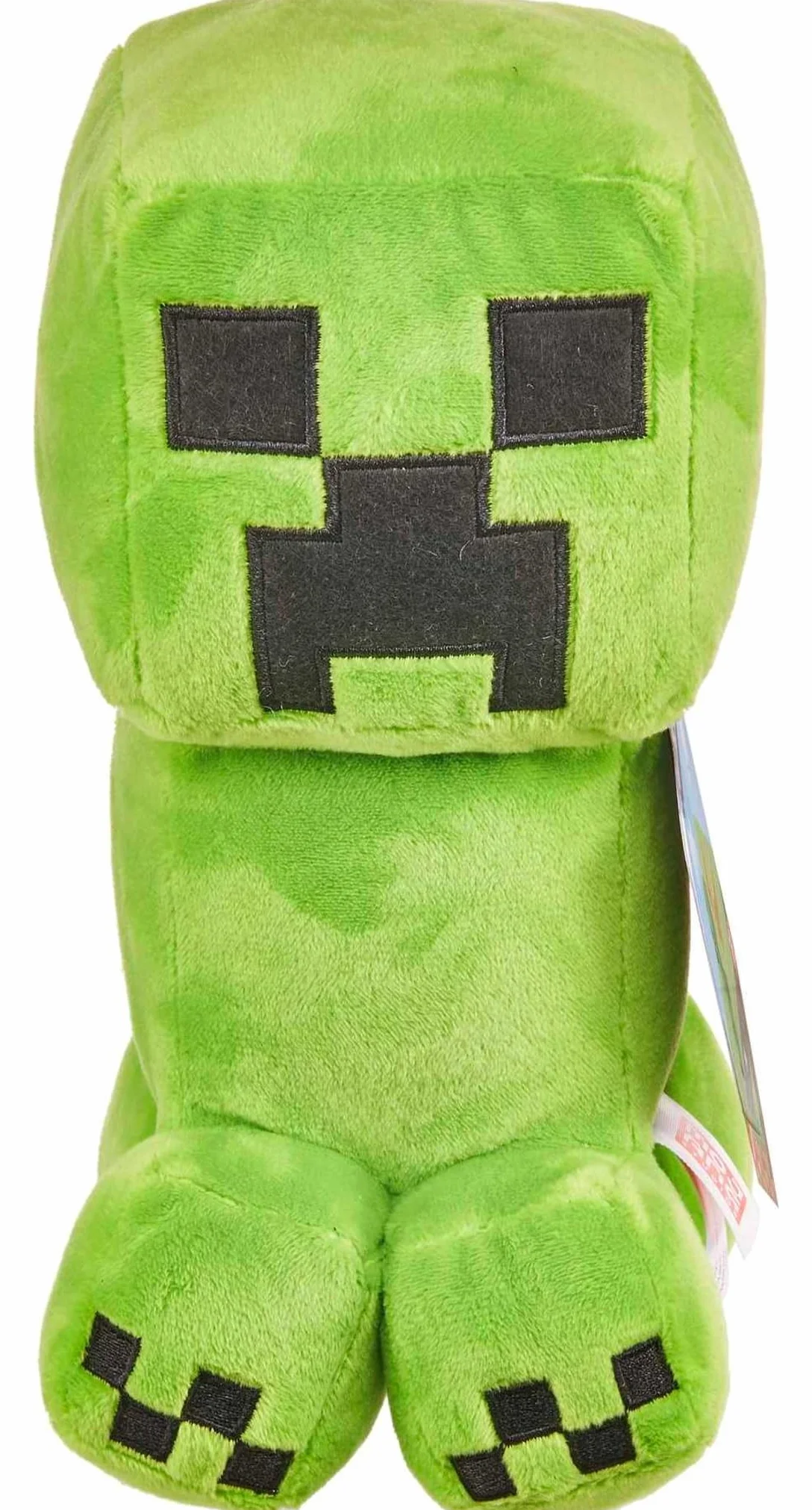 Mattel Minecraft- Basic Plush Personaggio Creeper, Giocattolo per Bambini 3+Anni, HBN40