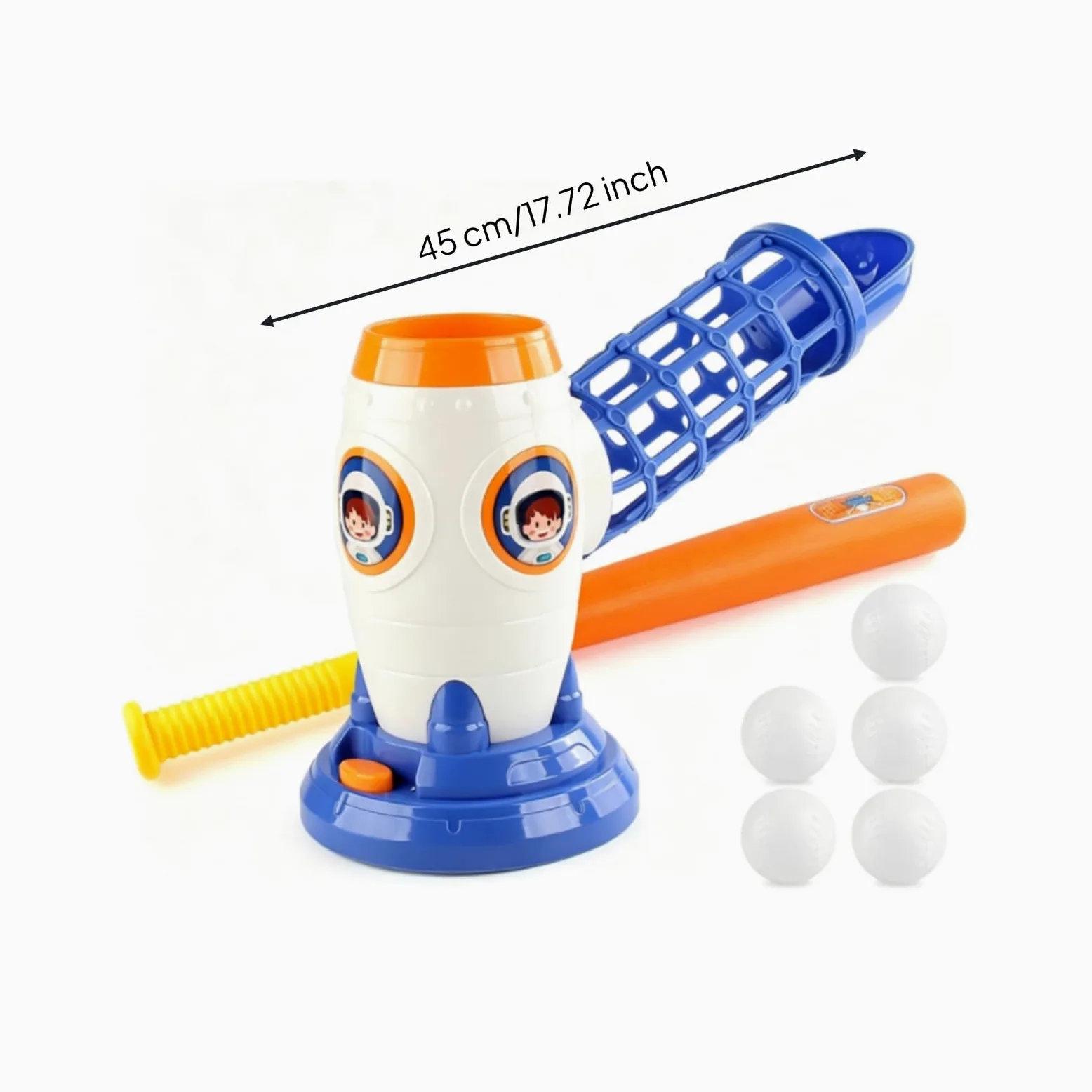 Gralara Set da Baseball con tore Morbido Macchina Palle da Baseball Durevole Giocattolo Sportivo per All'aperto, Casa