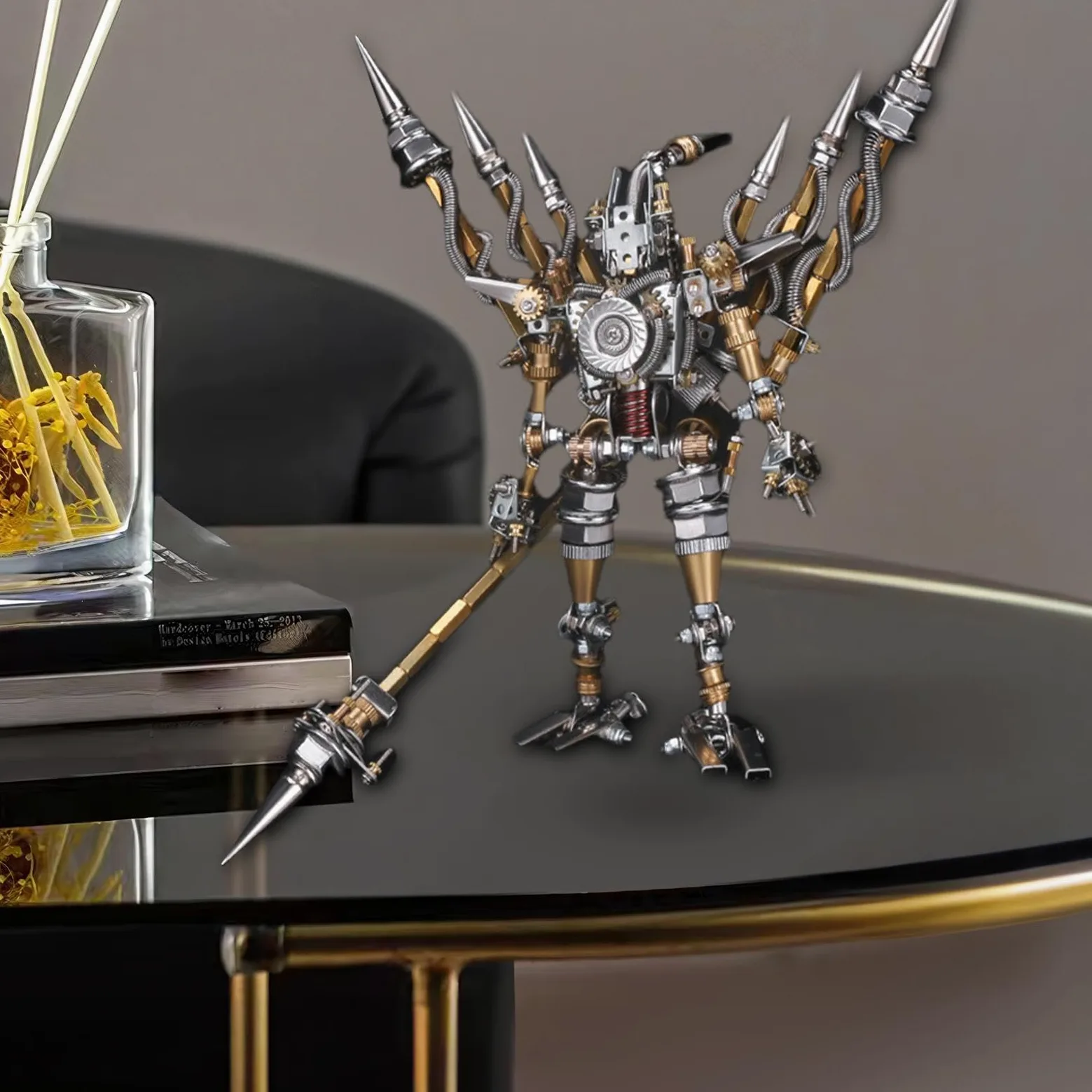 -Puzzle in metallo per adulti, puzzle per adulti in metallo | Antiche figure cinesi -Modelli in metallo per adulti da costruire | Kit modellini metallici deformabili per uomini meccanici