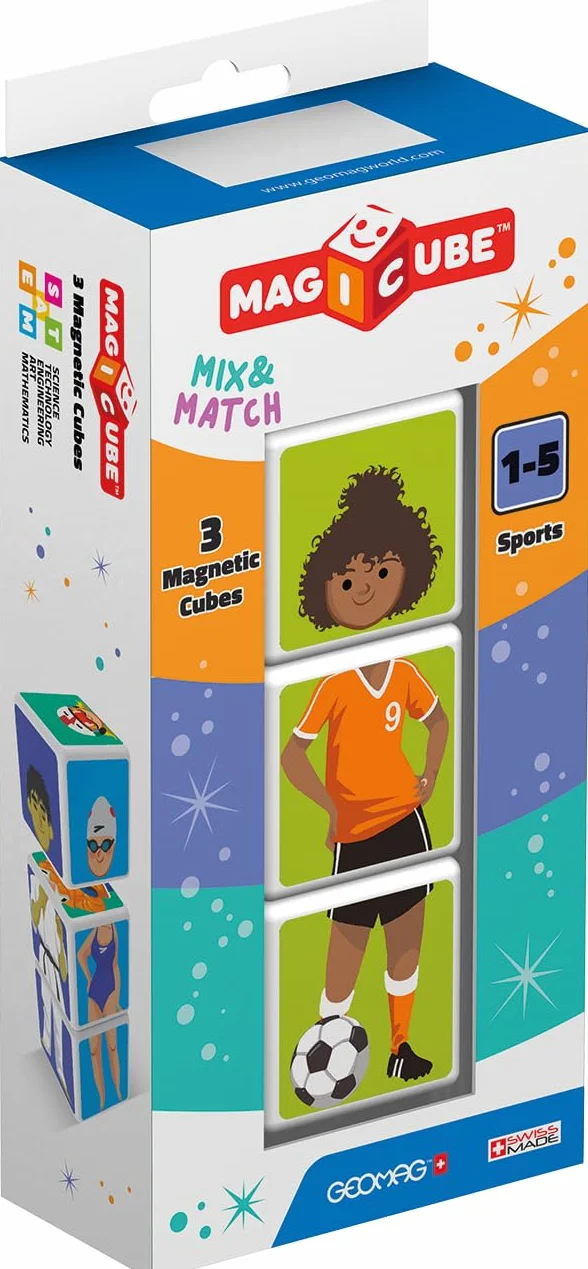 Geomag Cubetti Magnetici 111, Sports